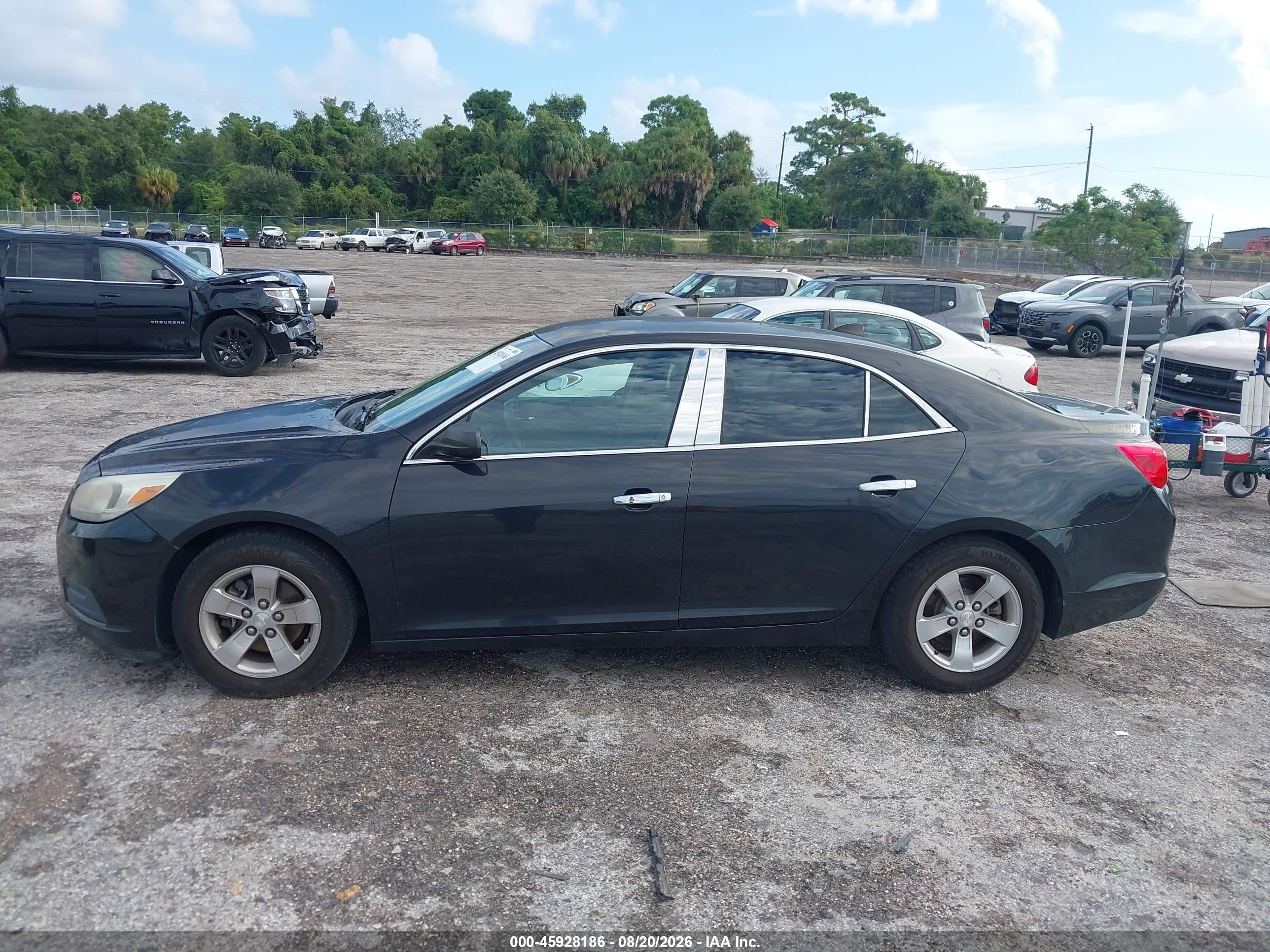 2013 Chevrolet Malibu 1ls Black vin: 1G11B5SA6DF200555