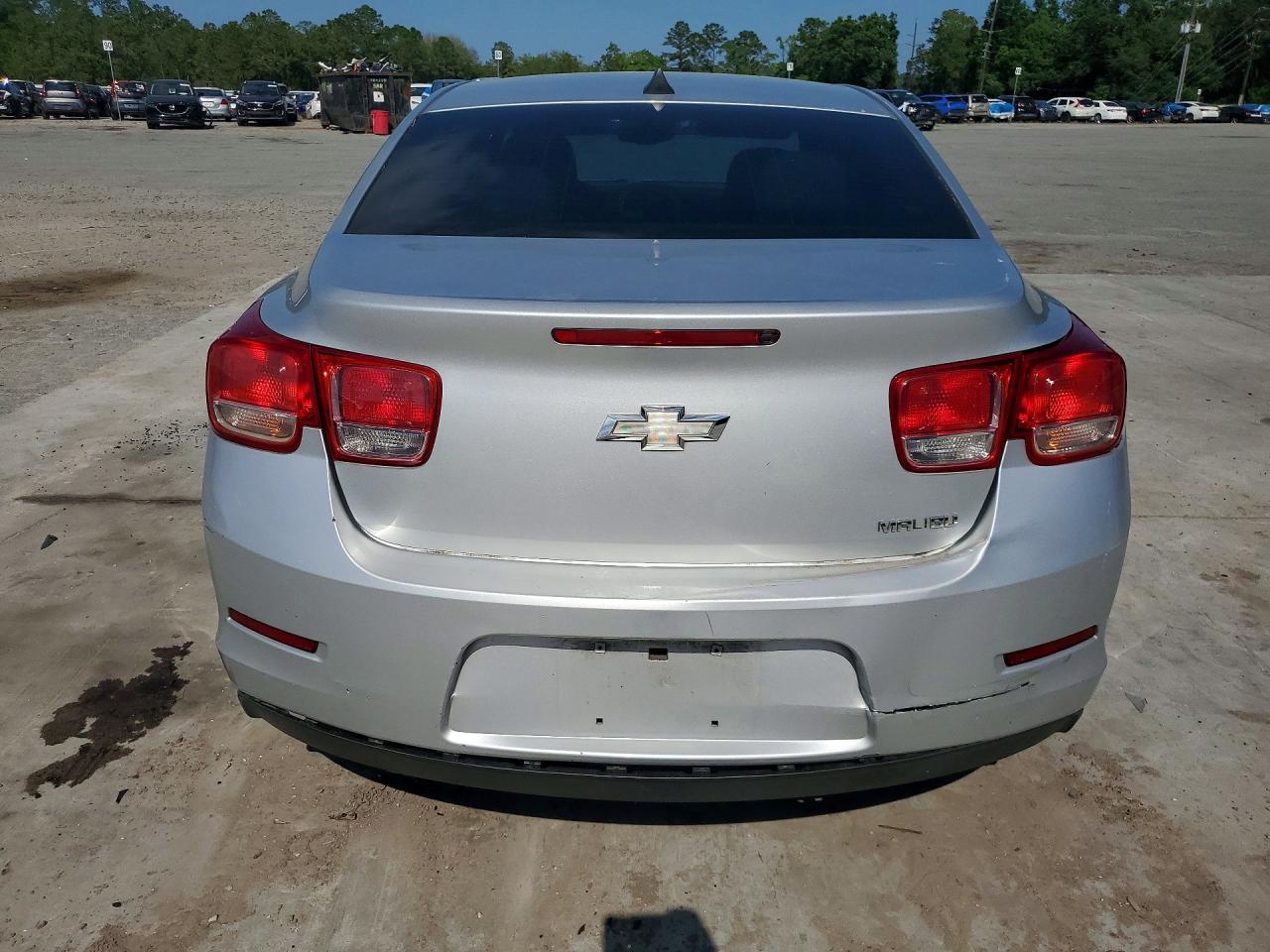2013 Chevrolet Malibu Ls Silver vin: 1G11B5SA6DF263400