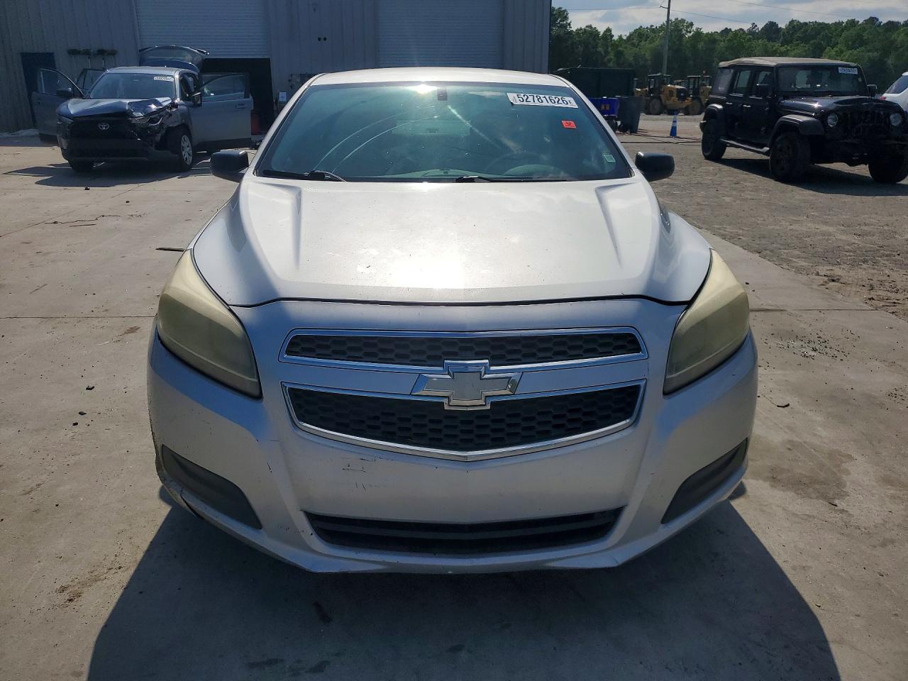 2013 Chevrolet Malibu Ls Silver vin: 1G11B5SA6DF263400
