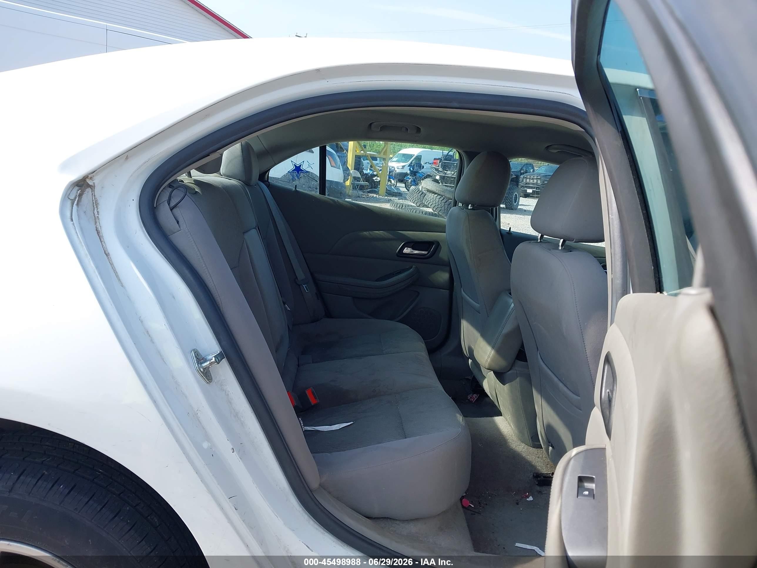 2013 Chevrolet Malibu 1ls White vin: 1G11B5SA6DF333963