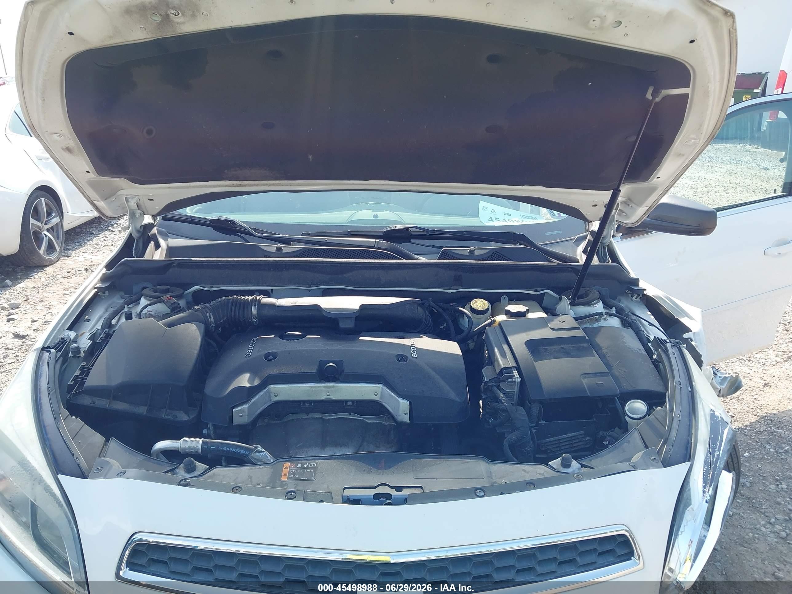 2013 Chevrolet Malibu 1ls White vin: 1G11B5SA6DF333963
