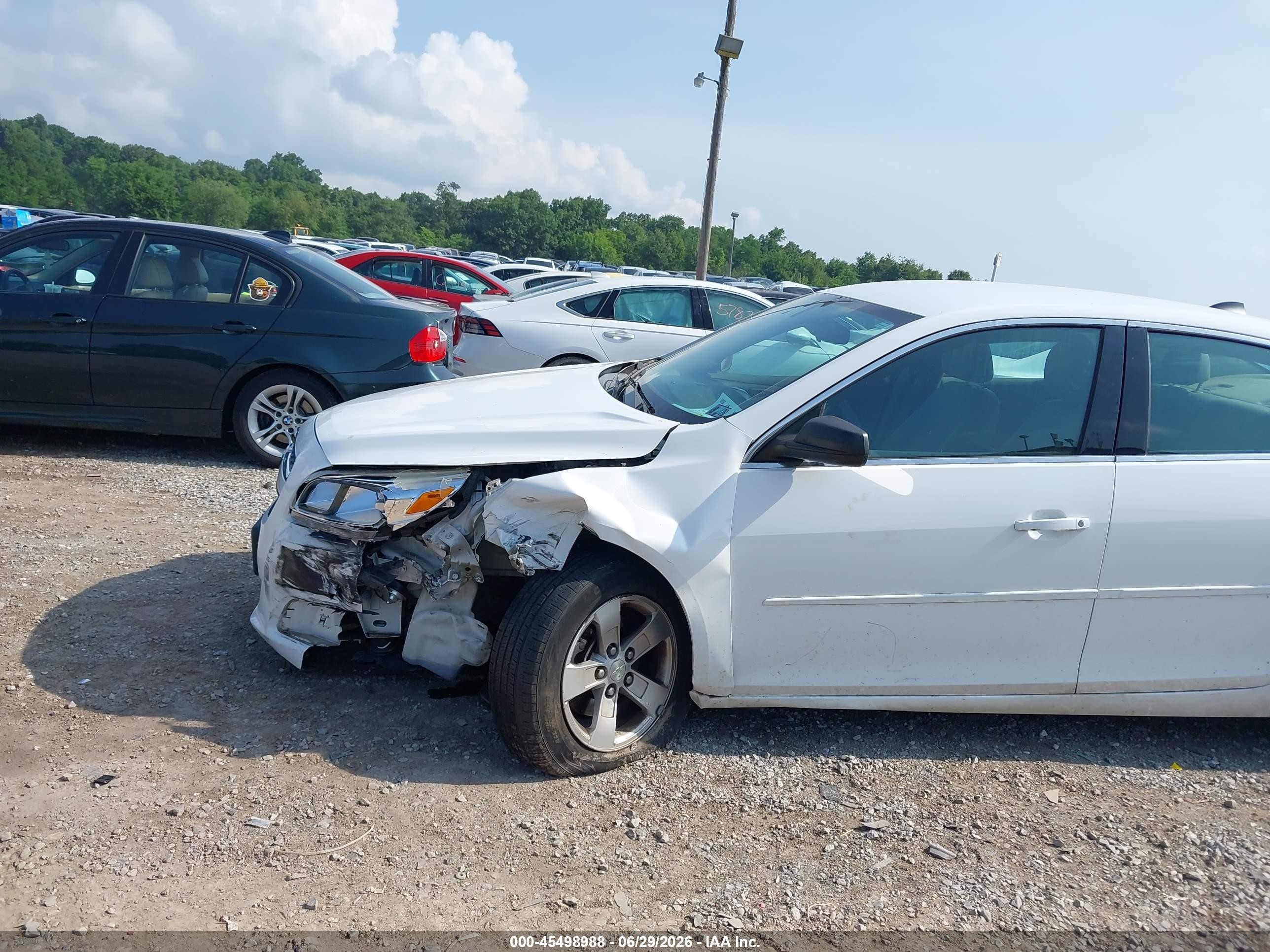 2013 Chevrolet Malibu 1ls White vin: 1G11B5SA6DF333963