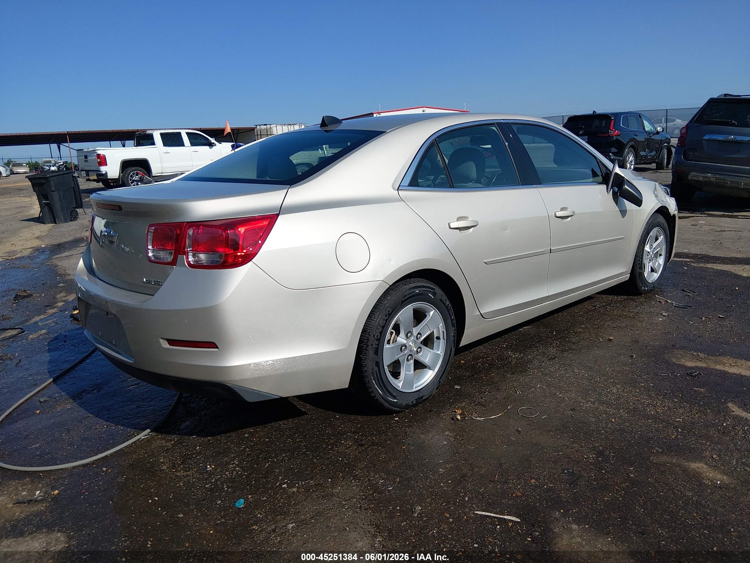 2013 Chevrolet Malibu 1ls Beige vin: 1G11B5SA6DF342887