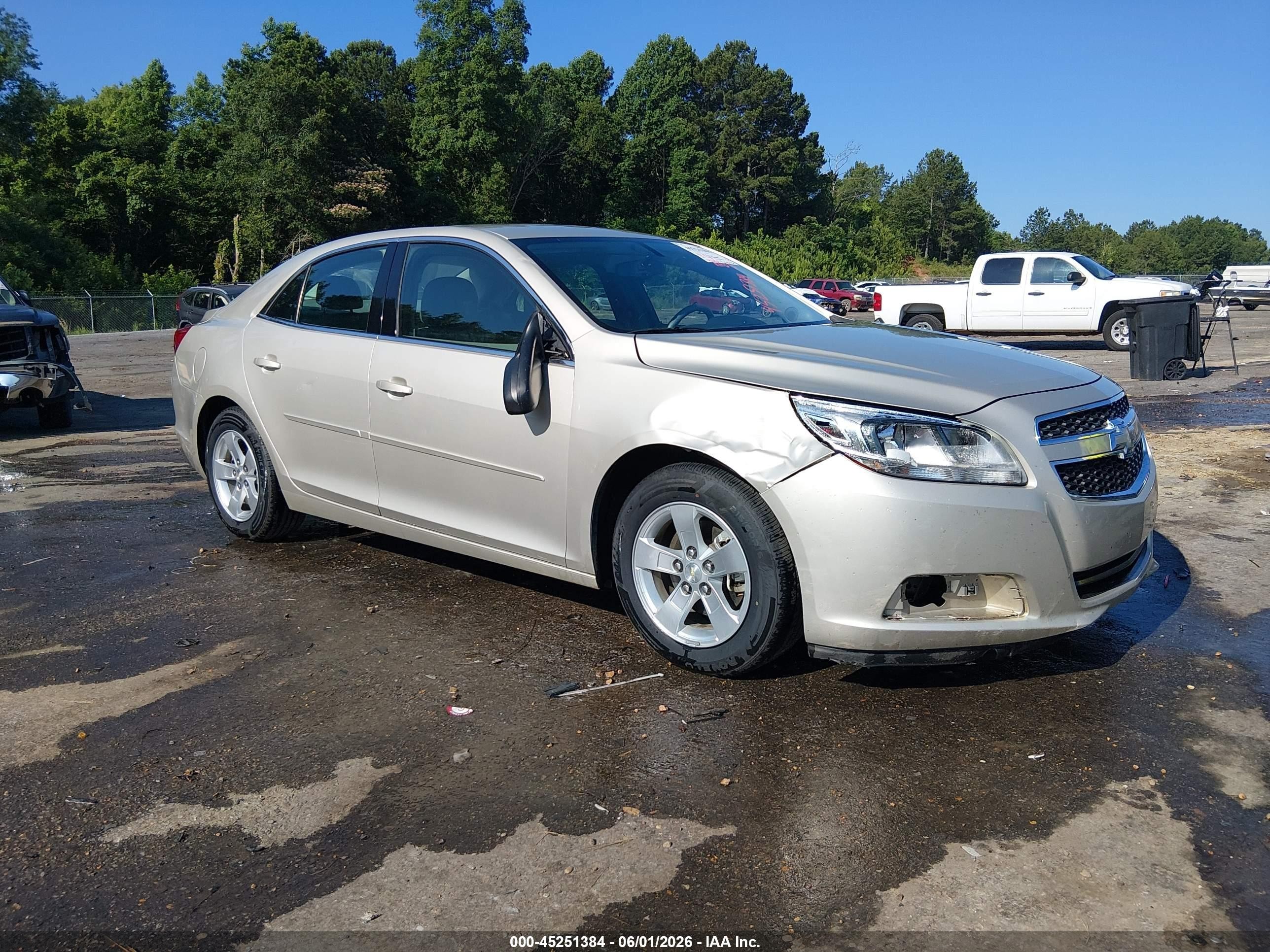 2013 Chevrolet Malibu 1ls Beige vin: 1G11B5SA6DF342887