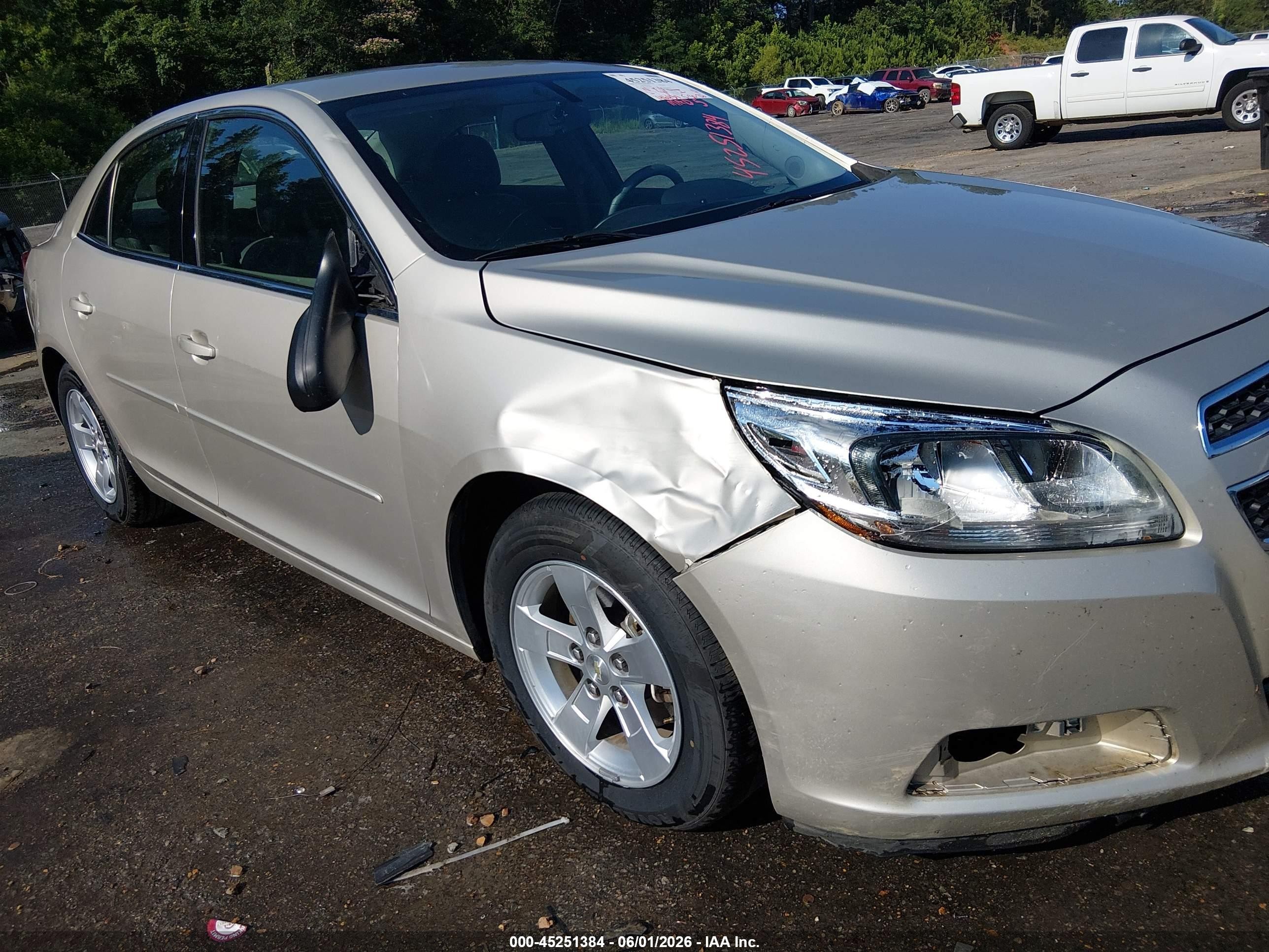 2013 Chevrolet Malibu 1ls Beige vin: 1G11B5SA6DF342887