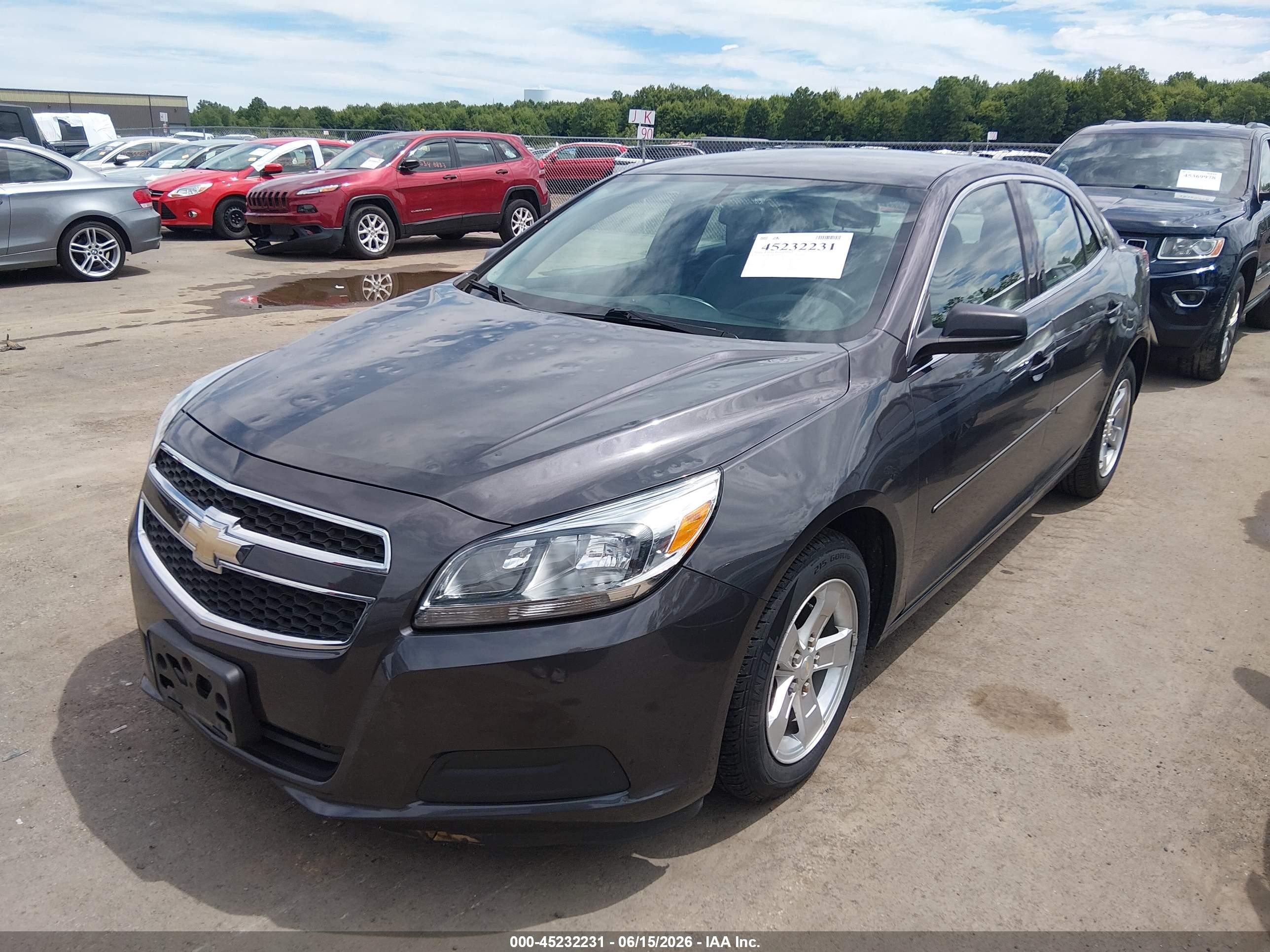 2013 Chevrolet Malibu 1ls Gray vin: 1G11B5SA6DF353310