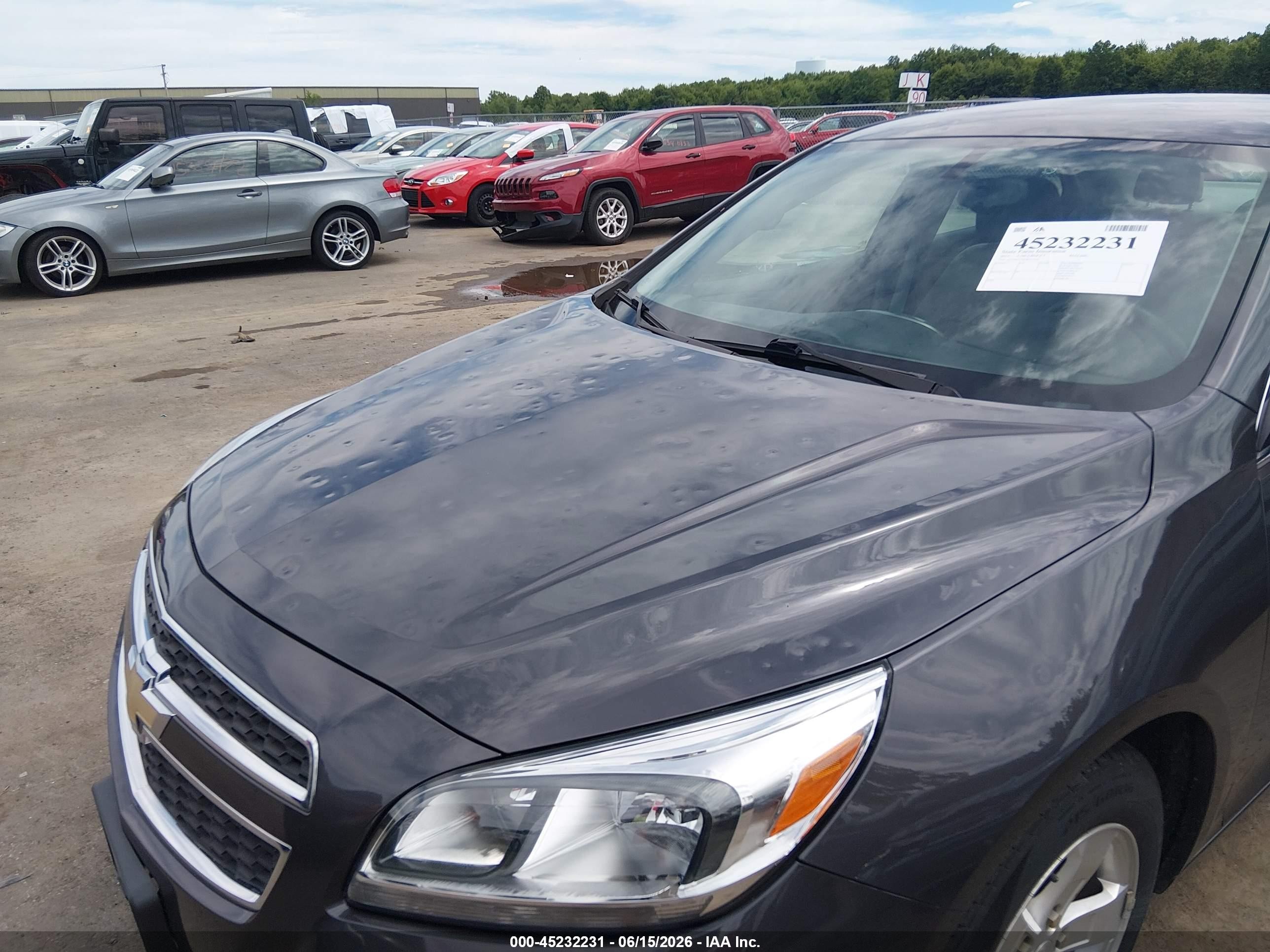 2013 Chevrolet Malibu 1ls Gray vin: 1G11B5SA6DF353310