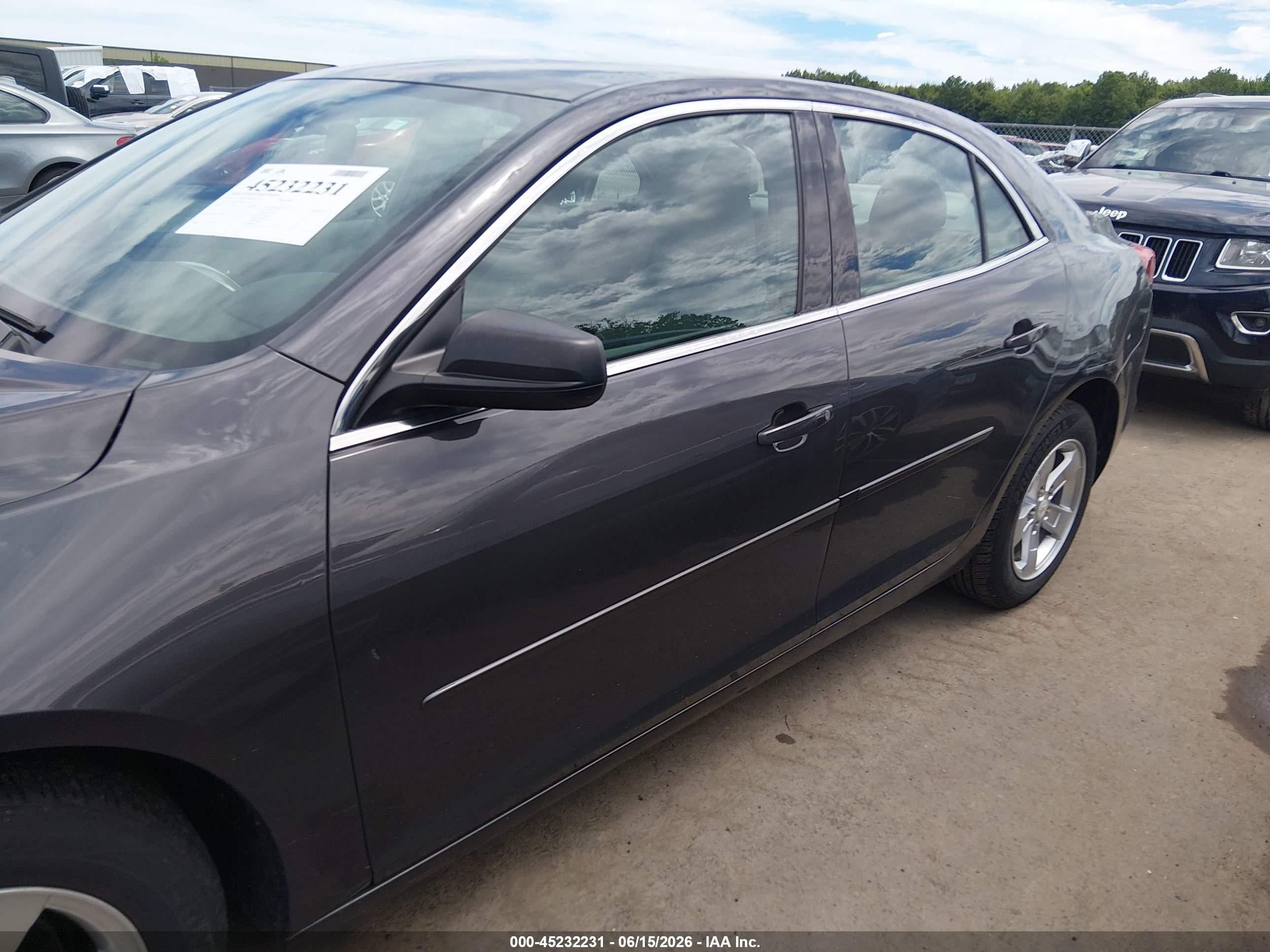 2013 Chevrolet Malibu 1ls Gray vin: 1G11B5SA6DF353310
