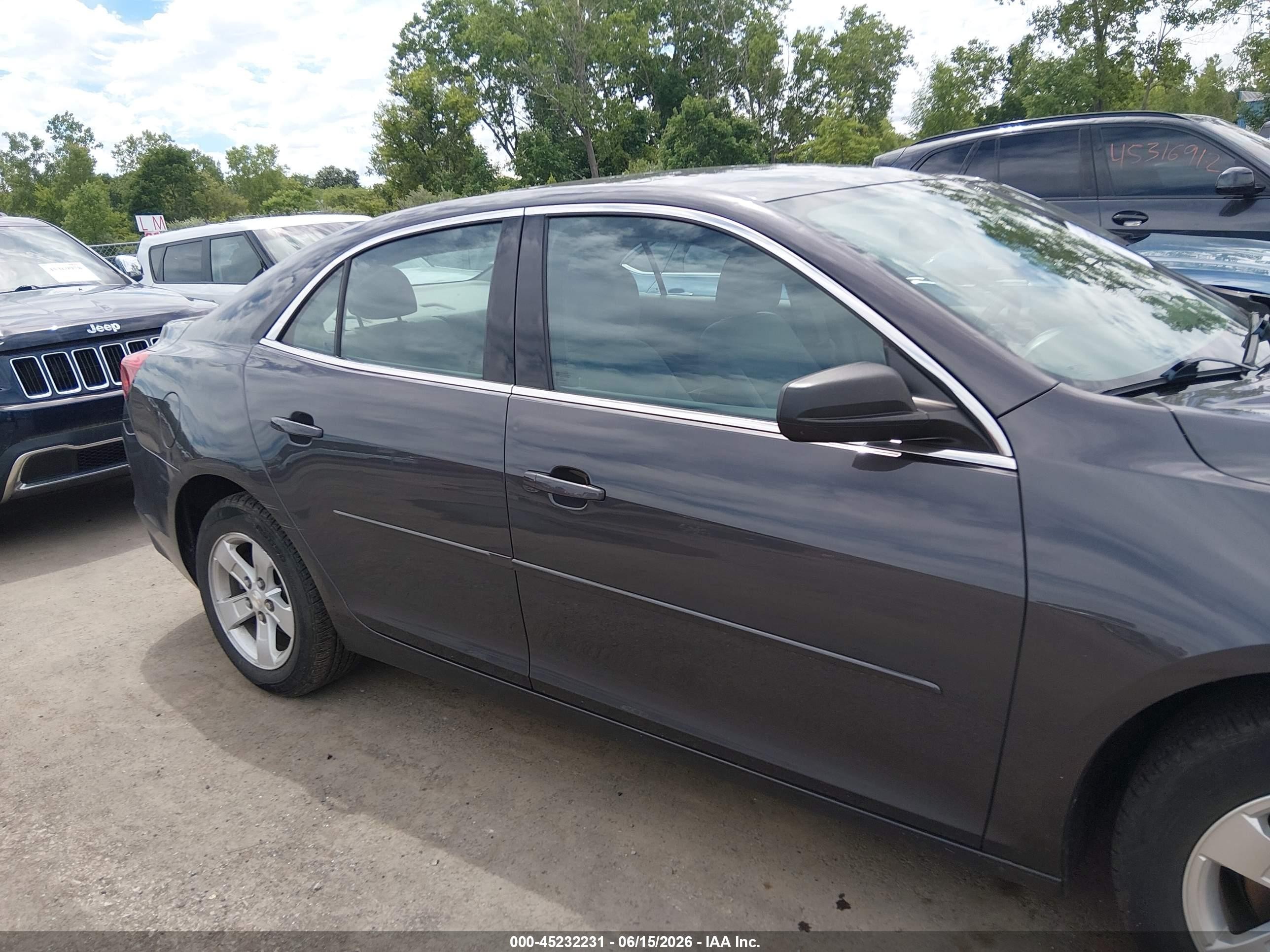 2013 Chevrolet Malibu 1ls Gray vin: 1G11B5SA6DF353310