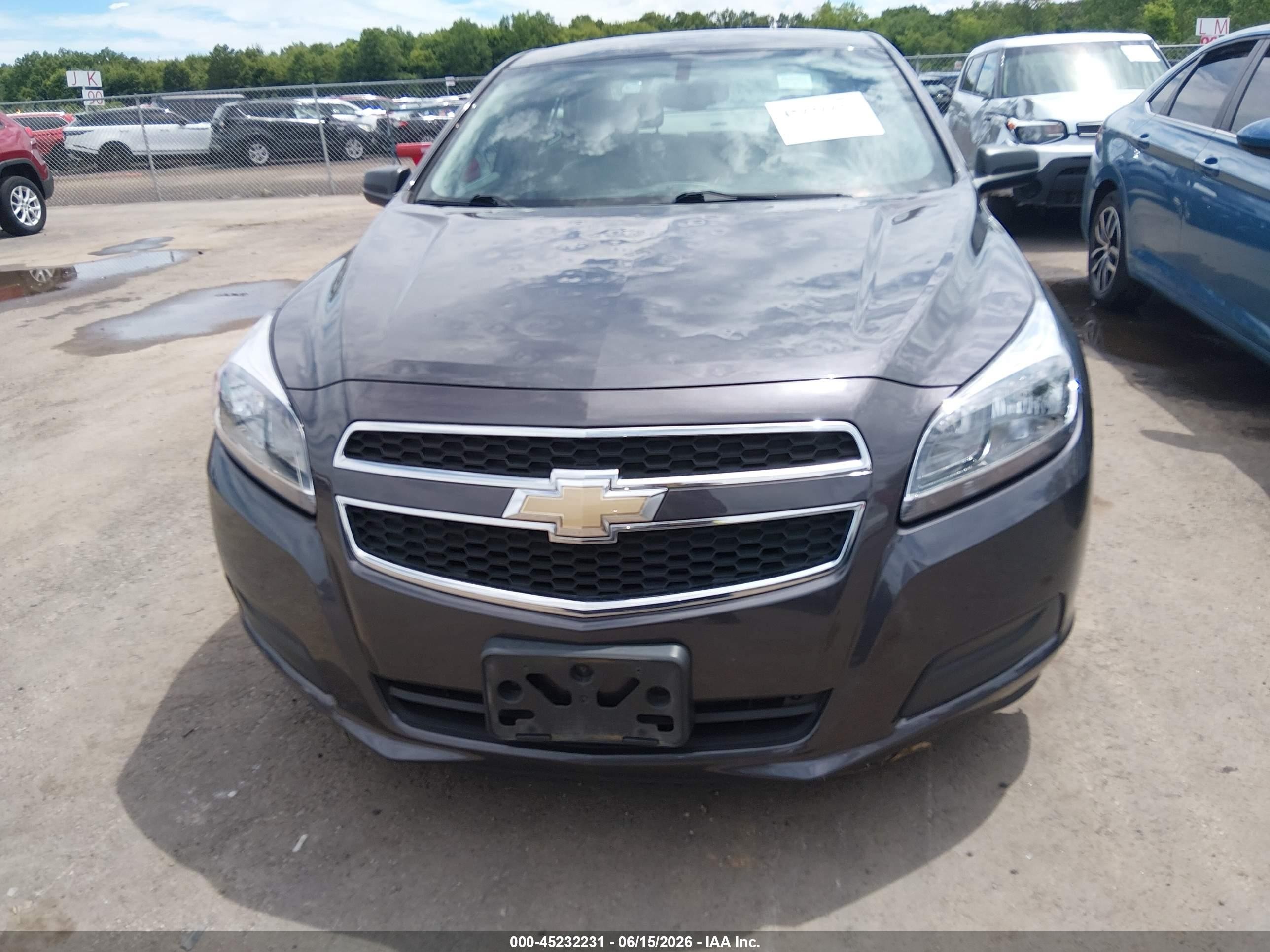 2013 Chevrolet Malibu 1ls Gray vin: 1G11B5SA6DF353310