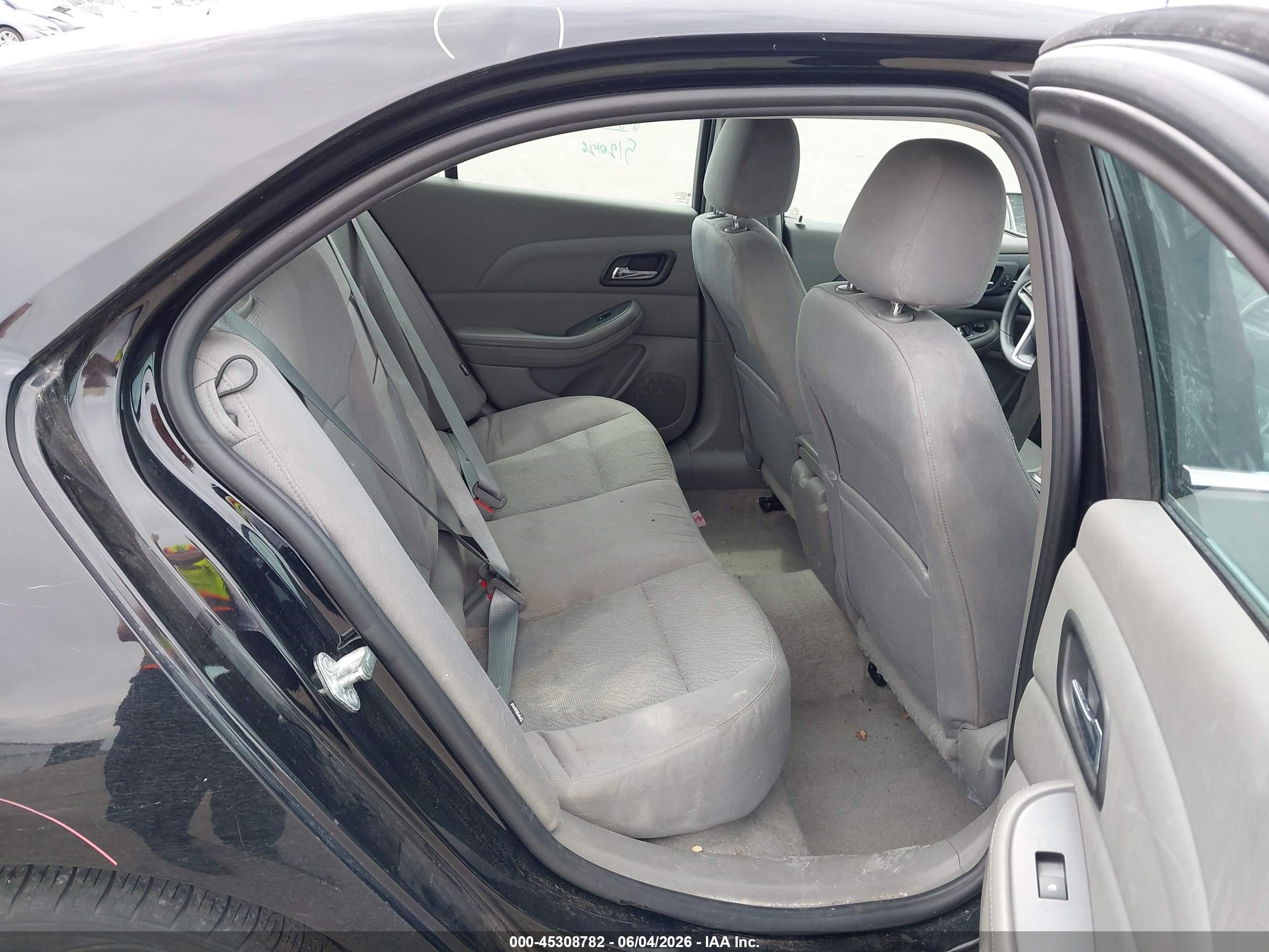 2013 Chevrolet Malibu 1ls Black vin: 1G11B5SA6DU100161