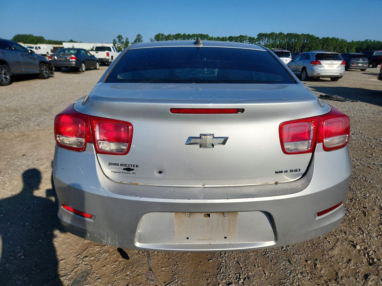 2013 Chevrolet Malibu Ls Silver vin: 1G11B5SA7DF126711