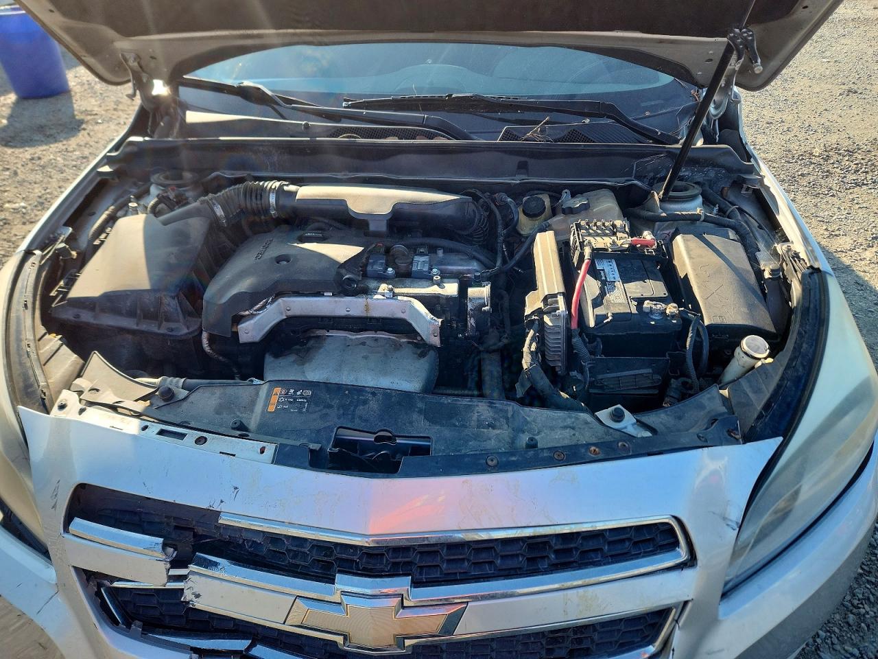 2013 Chevrolet Malibu Ls Silver vin: 1G11B5SA7DF126711