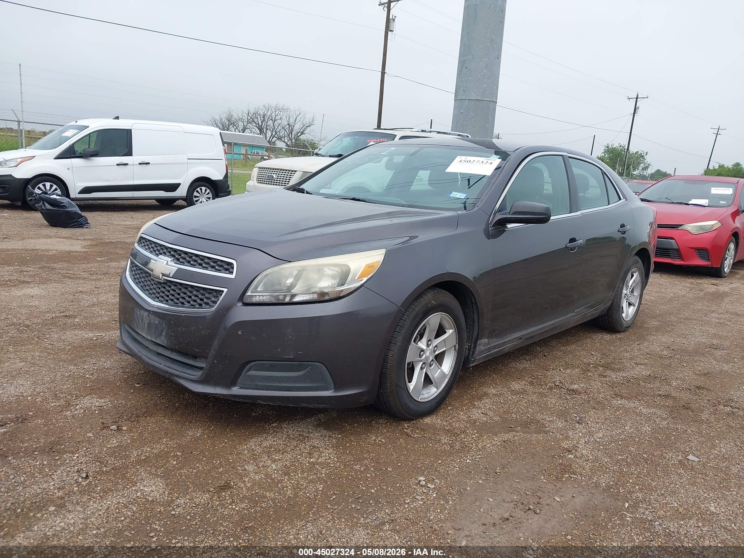 2013 Chevrolet Malibu 1ls Gray vin: 1G11B5SA7DF214657
