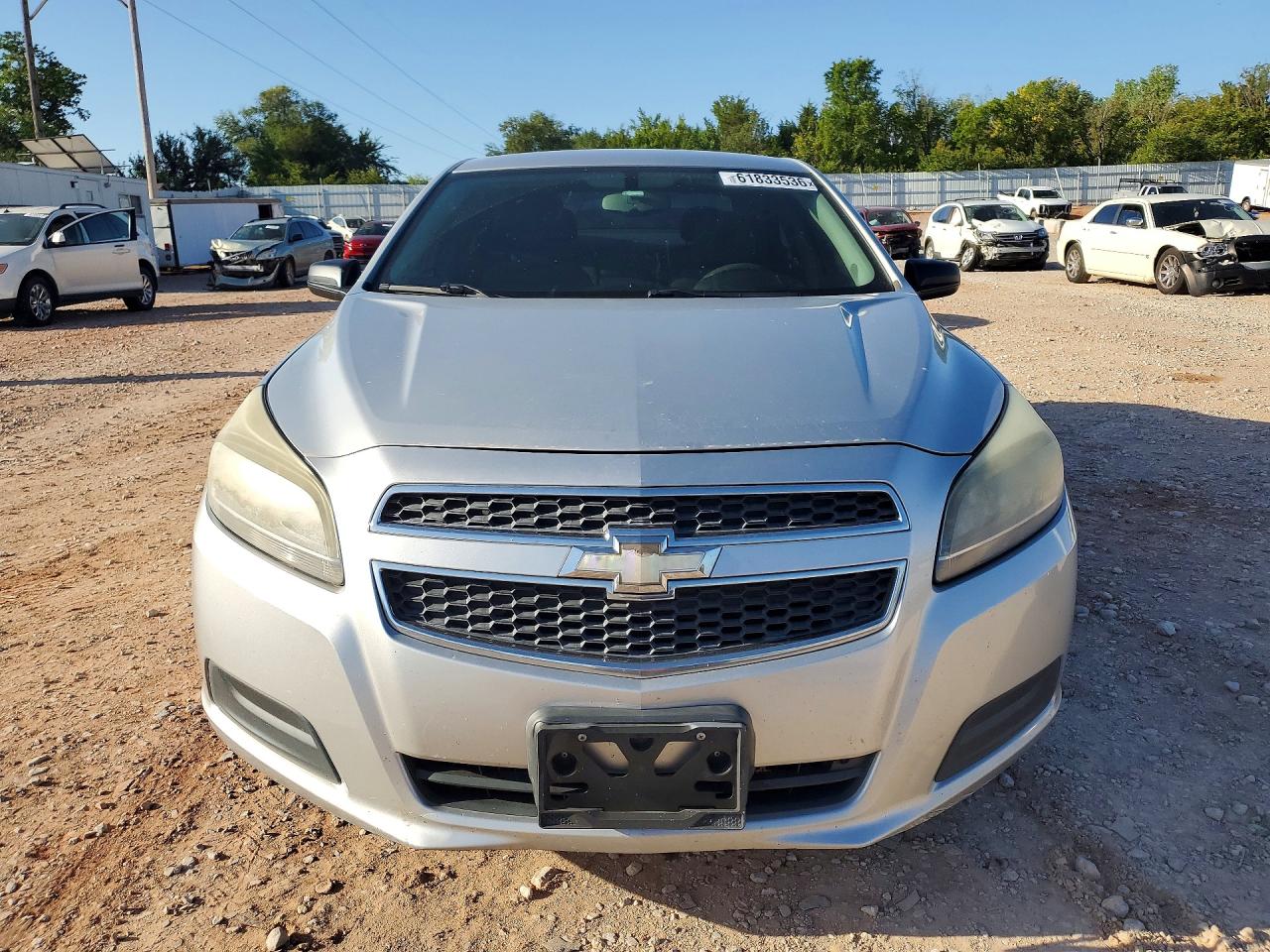 2013 Chevrolet Malibu Ls Silver vin: 1G11B5SA7DF221043