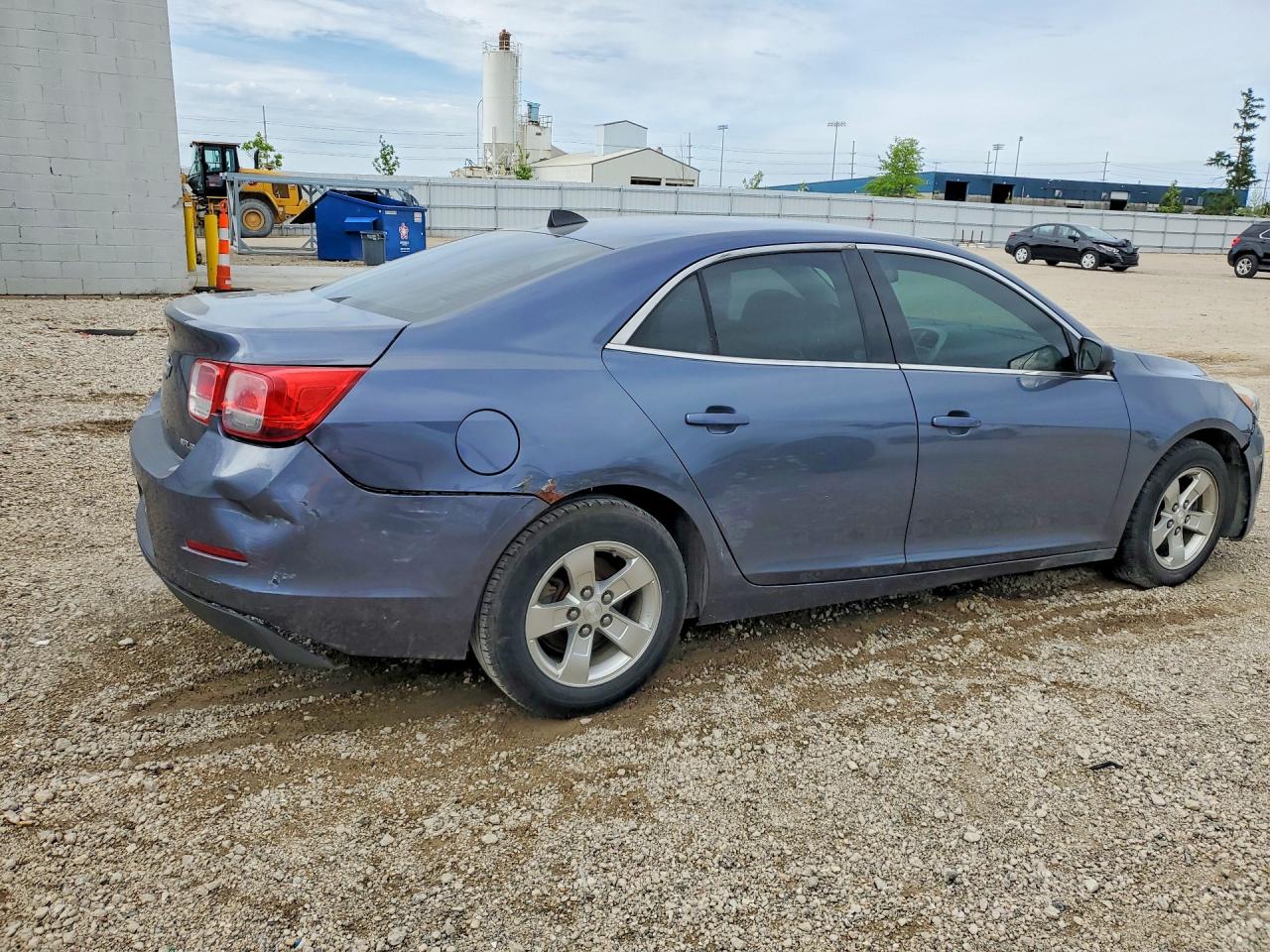 2013 Chevrolet Malibu Ls Blue vin: 1G11B5SA7DF256455