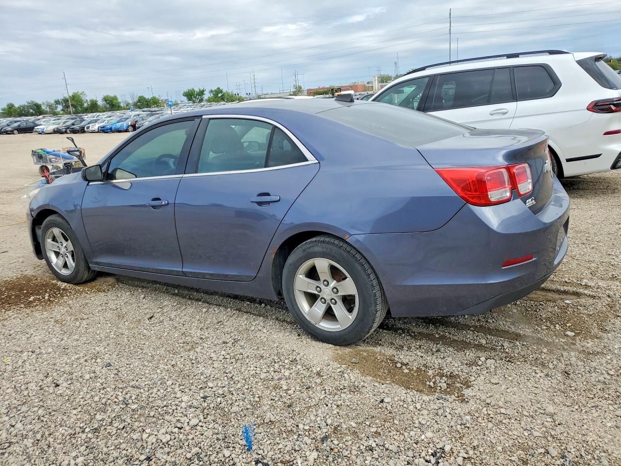 2013 Chevrolet Malibu Ls Blue vin: 1G11B5SA7DF256455