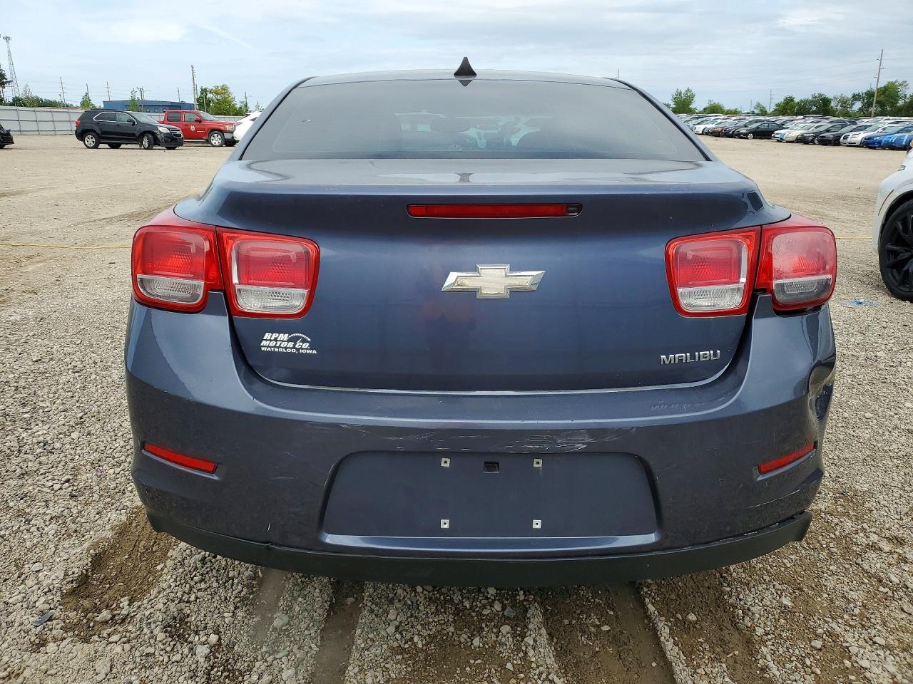 2013 Chevrolet Malibu Ls Blue vin: 1G11B5SA7DF256455