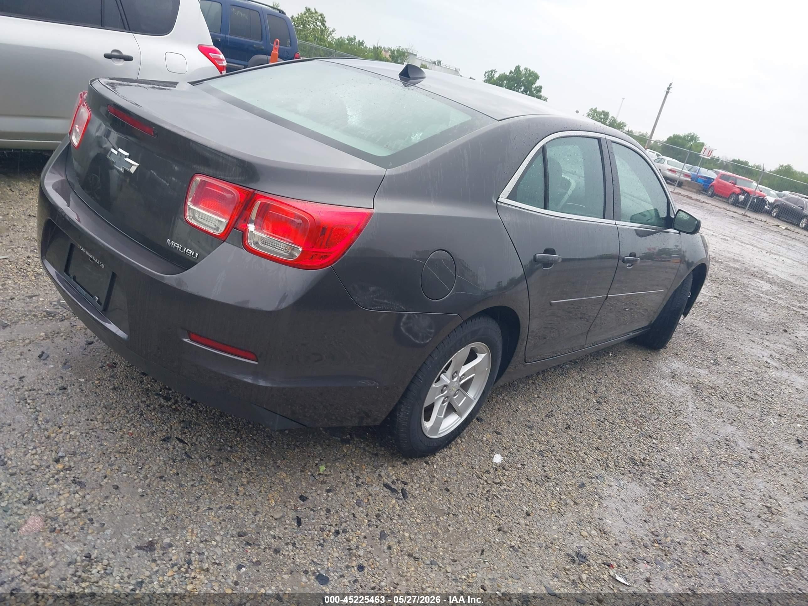 2013 Chevrolet Malibu 1ls Gray vin: 1G11B5SA7DF334958