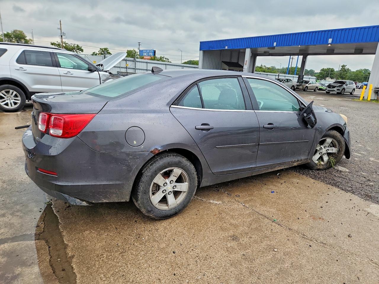 2013 Chevrolet Malibu Ls Gray vin: 1G11B5SA7DF352635