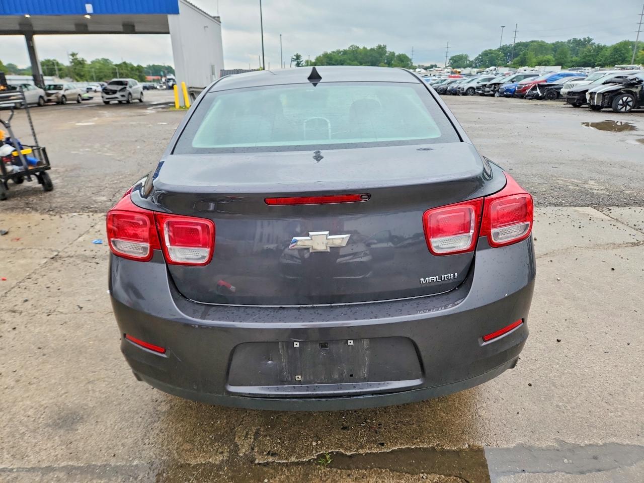 2013 Chevrolet Malibu Ls Gray vin: 1G11B5SA7DF352635