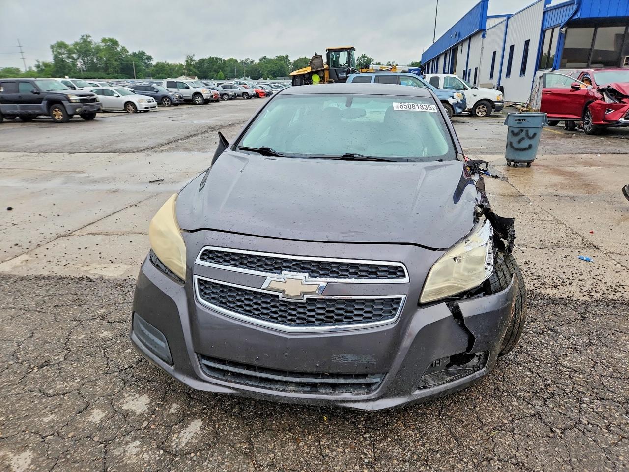 2013 Chevrolet Malibu Ls Gray vin: 1G11B5SA7DF352635