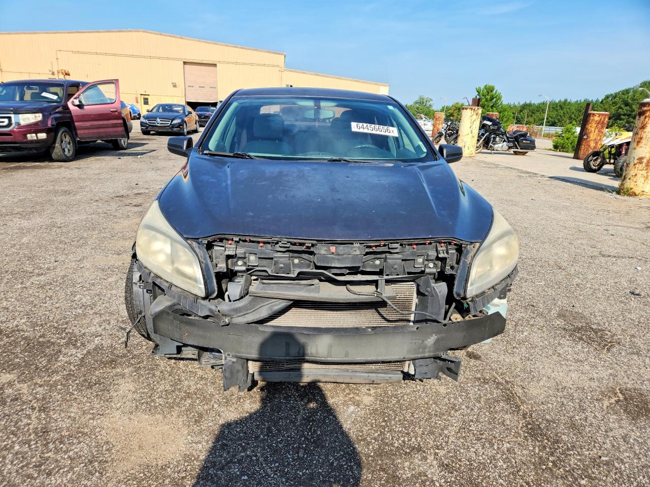 2013 Chevrolet Malibu Ls Серый vin: 1G11B5SA8DF132999