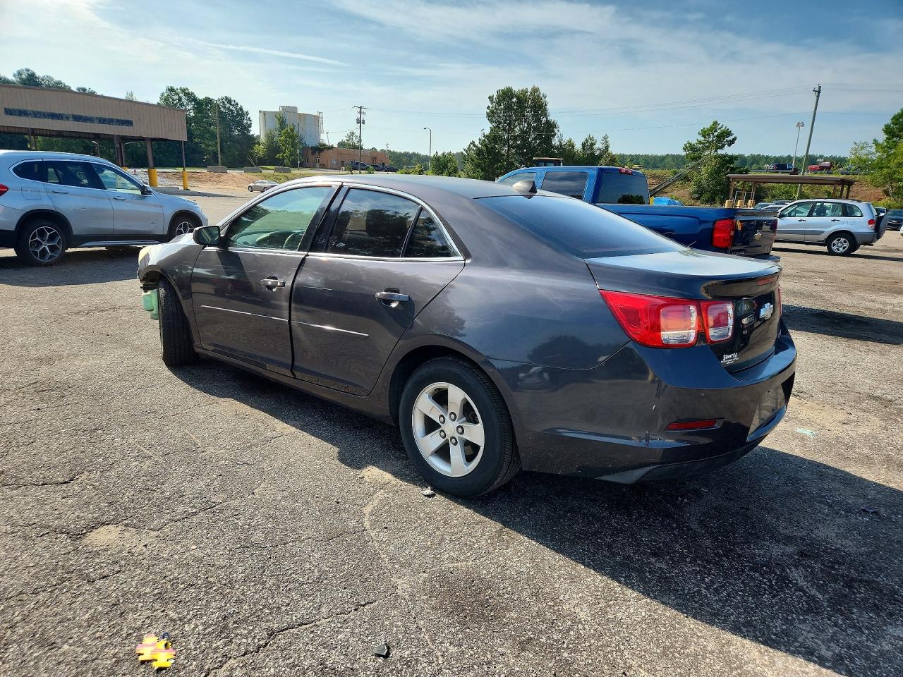 2013 Chevrolet Malibu Ls Серый vin: 1G11B5SA8DF132999