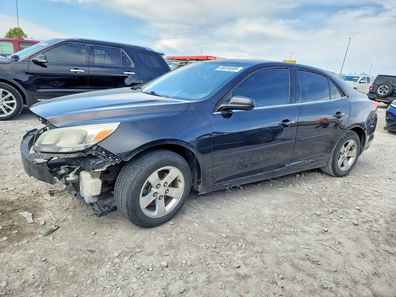 2013 Chevrolet Malibu Ls Charcoal vin: 1G11B5SA8DF136339