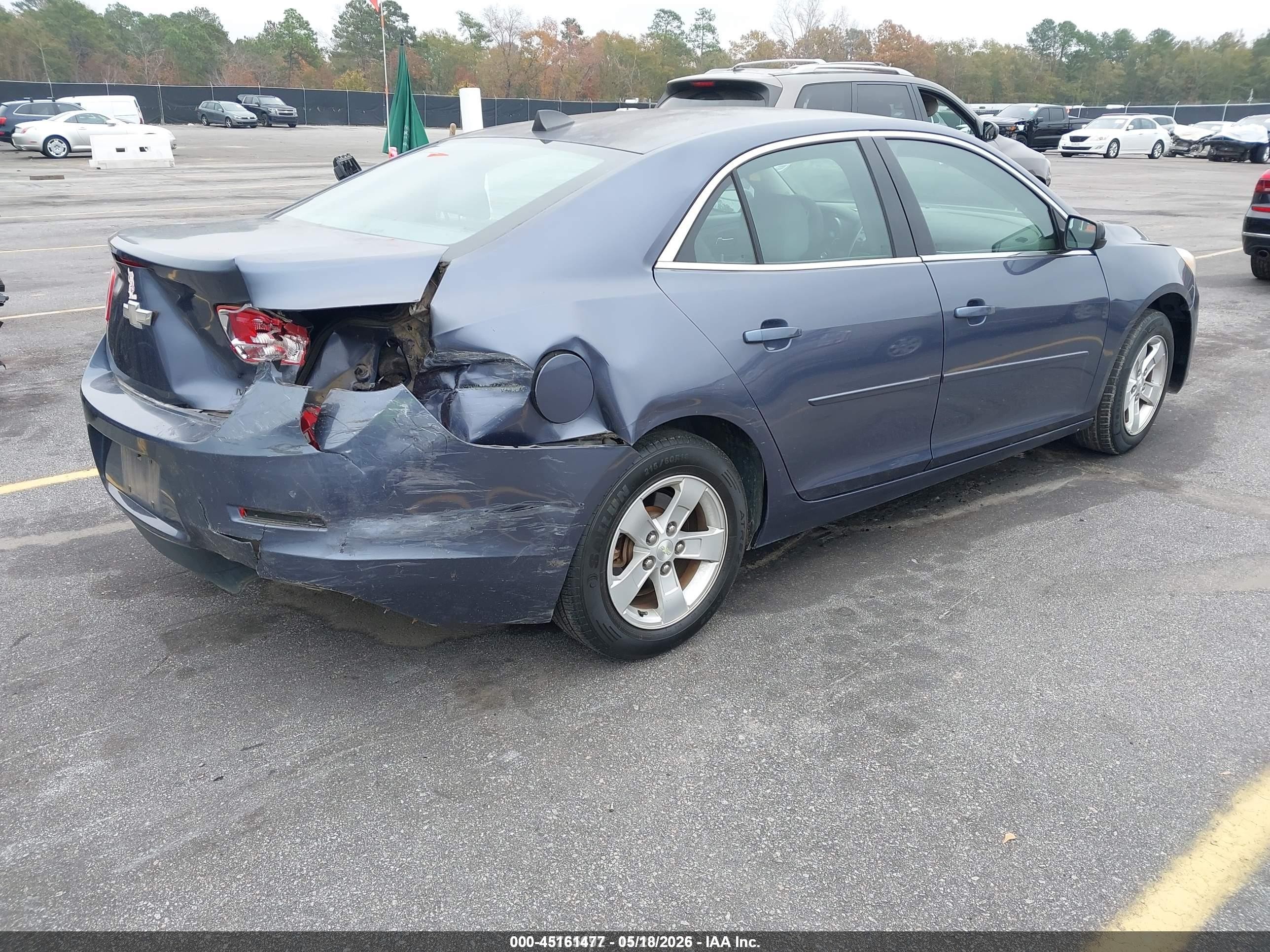 2013 Chevrolet Malibu 1ls Blue vin: 1G11B5SA8DF152010