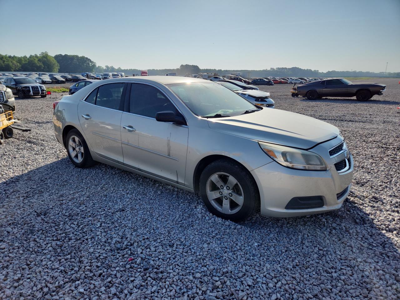 2013 Chevrolet Malibu Ls Beige vin: 1G11B5SA8DF212559