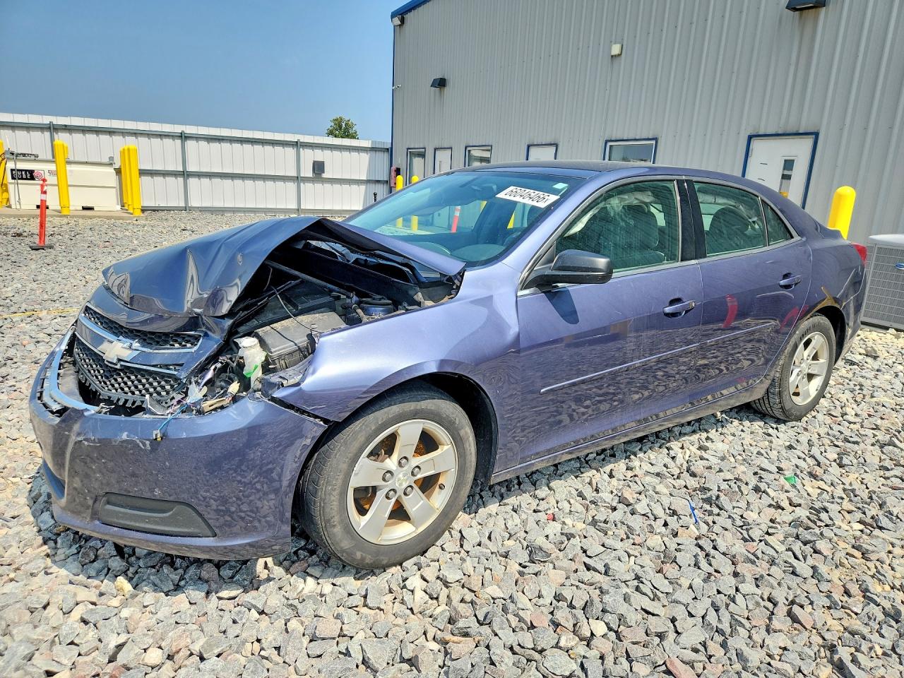 2013 Chevrolet Malibu Ls Blue vin: 1G11B5SA8DF215736