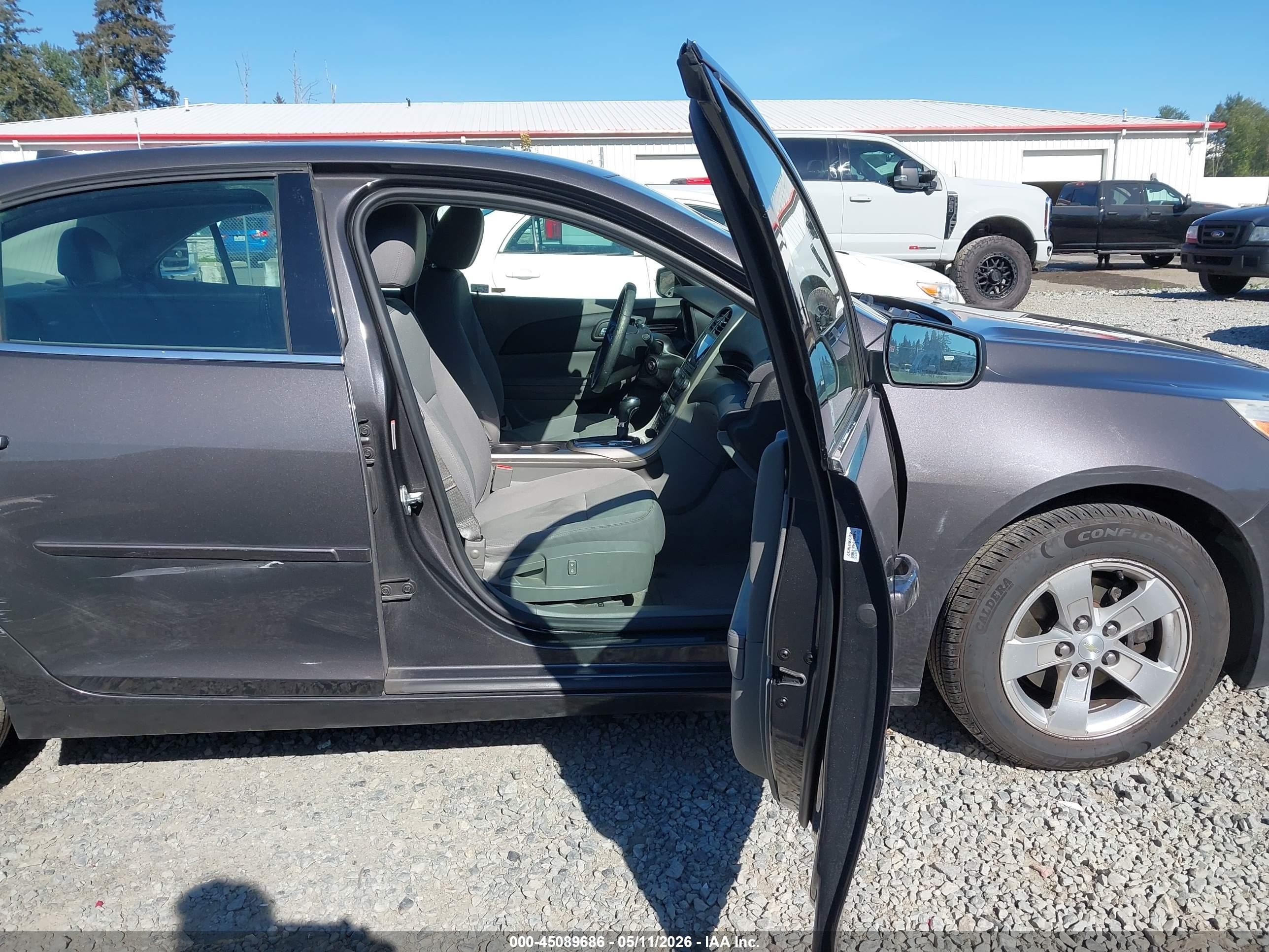 2013 Chevrolet Malibu 1ls Gray vin: 1G11B5SA8DF237655