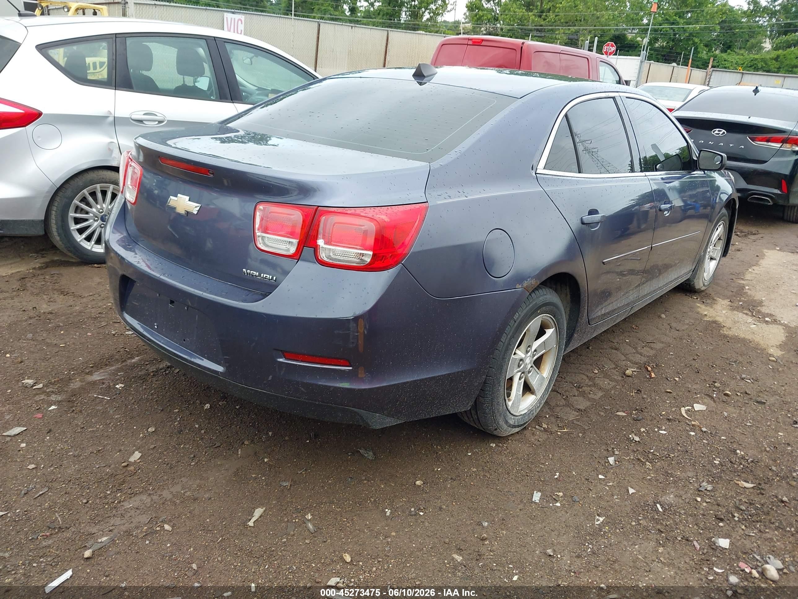 2013 Chevrolet Malibu 1ls Blue vin: 1G11B5SA8DF325928