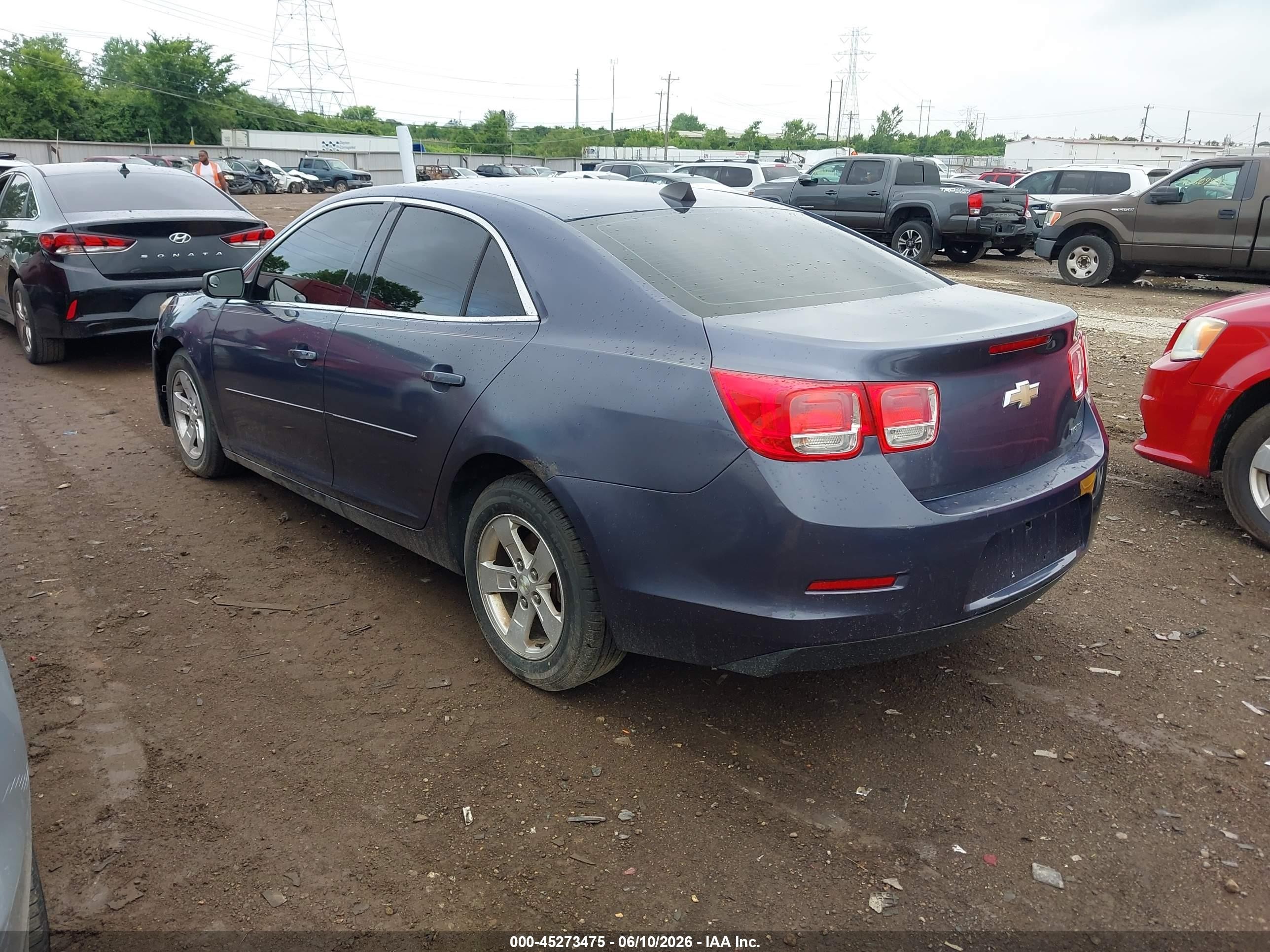 2013 Chevrolet Malibu 1ls Blue vin: 1G11B5SA8DF325928