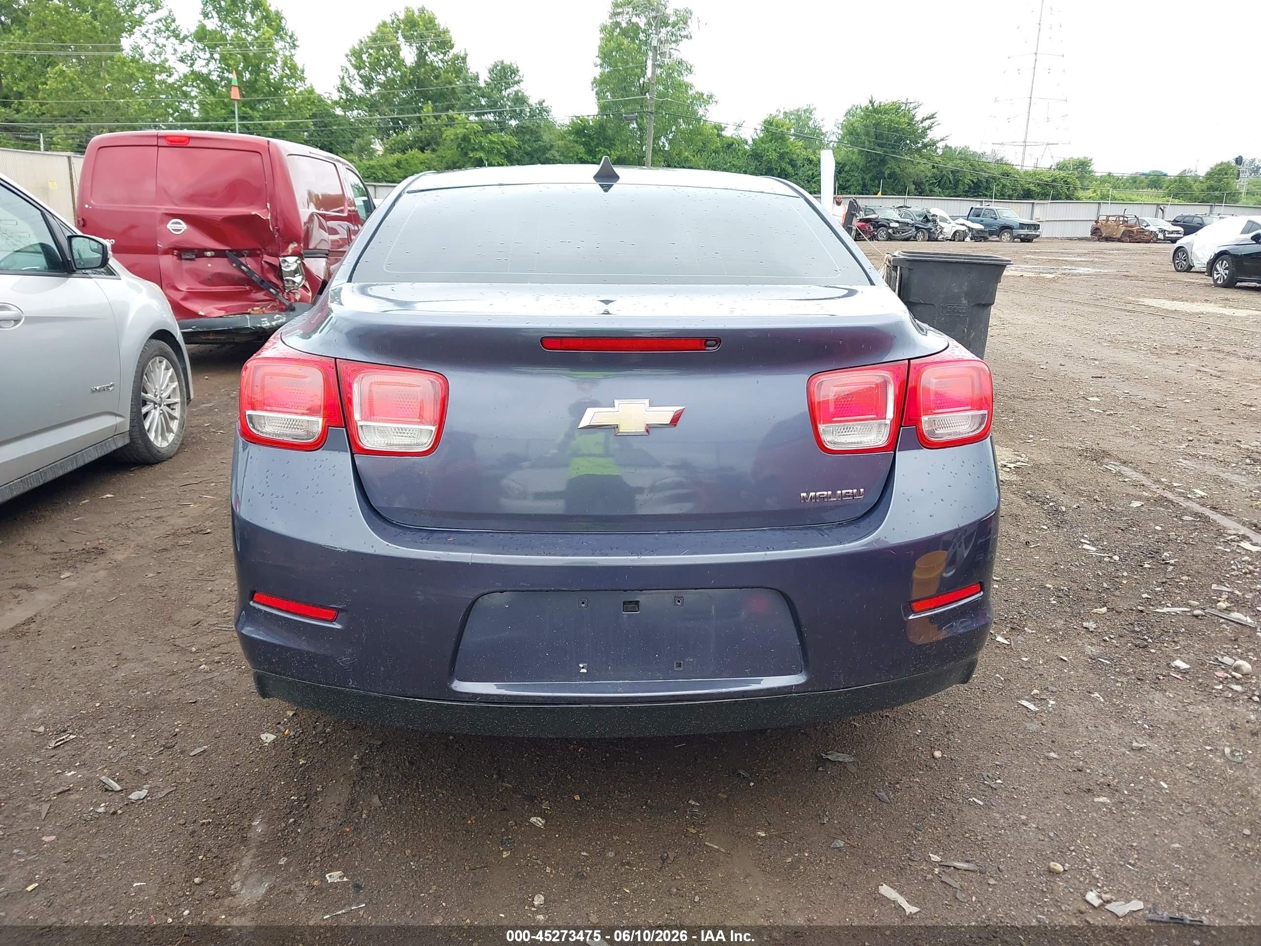 2013 Chevrolet Malibu 1ls Blue vin: 1G11B5SA8DF325928