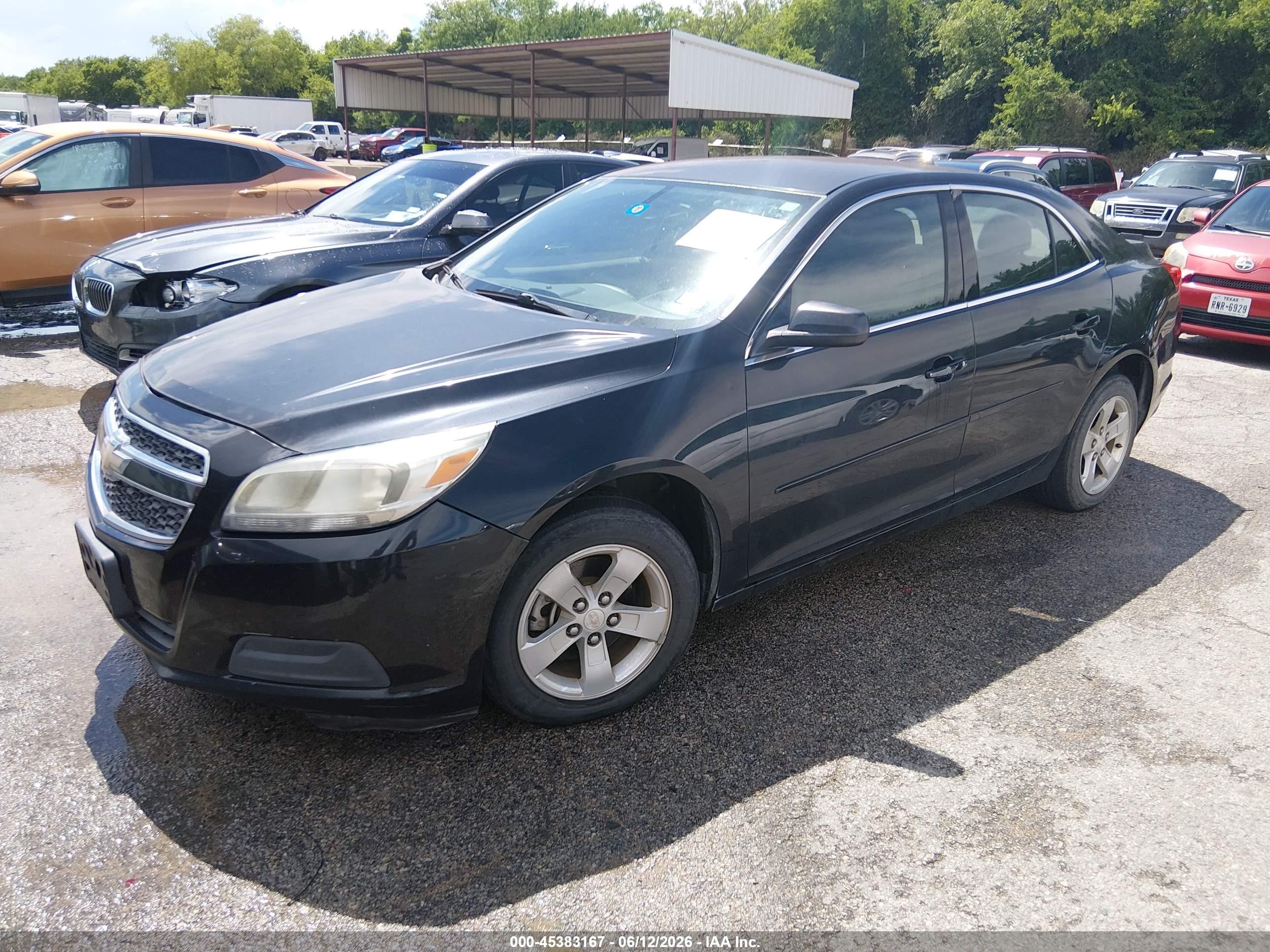 2013 Chevrolet Malibu 1ls Black vin: 1G11B5SA8DF336525