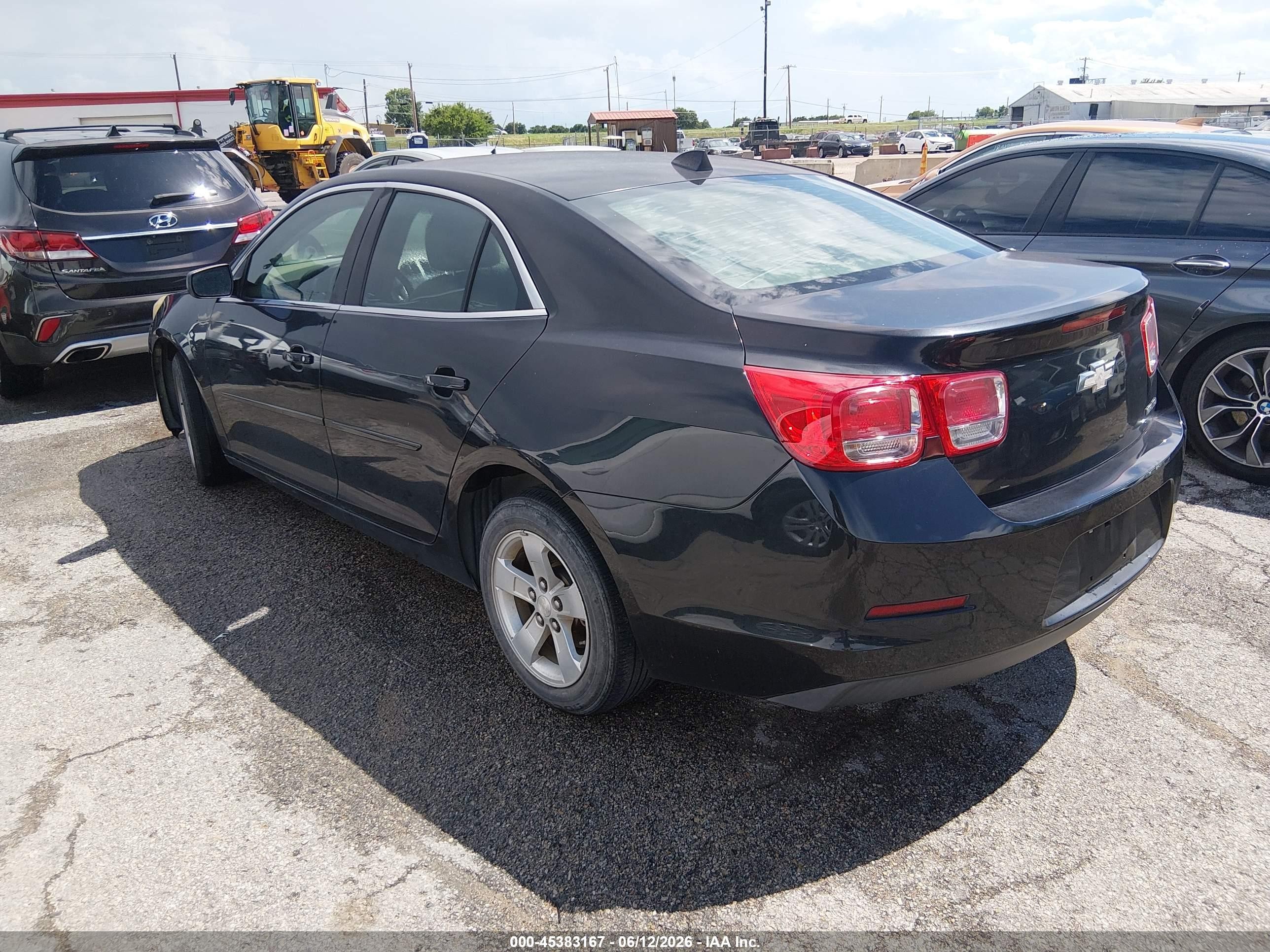 2013 Chevrolet Malibu 1ls Black vin: 1G11B5SA8DF336525