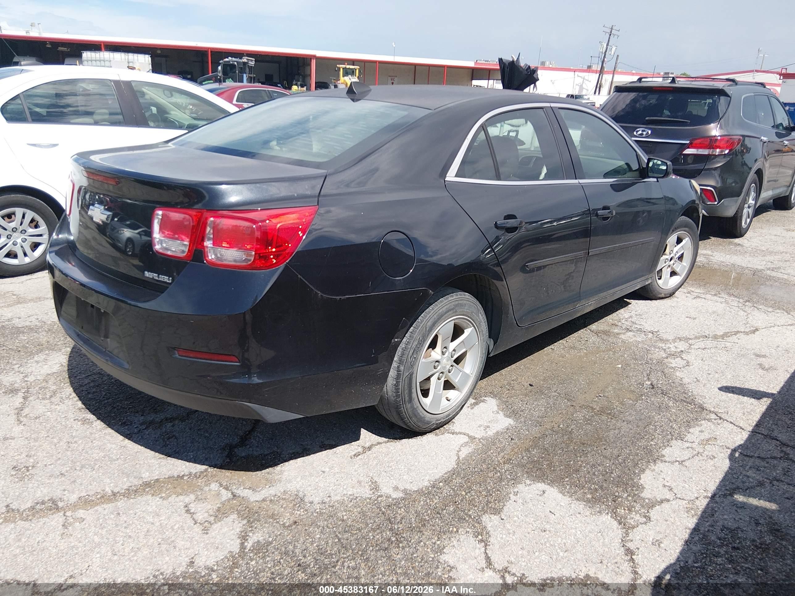 2013 Chevrolet Malibu 1ls Black vin: 1G11B5SA8DF336525