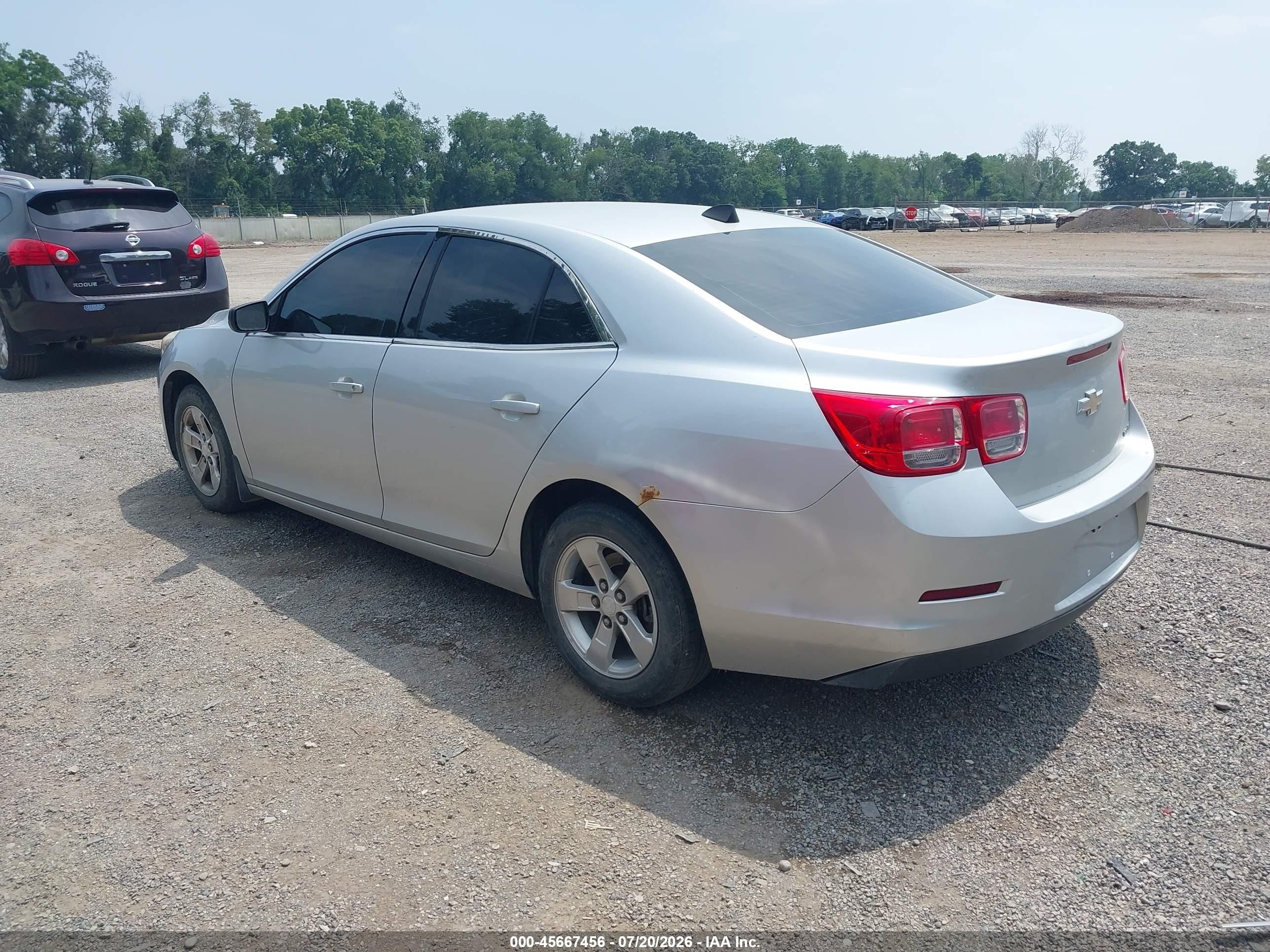 2013 Chevrolet Malibu 1ls Silver vin: 1G11B5SA8DU151192