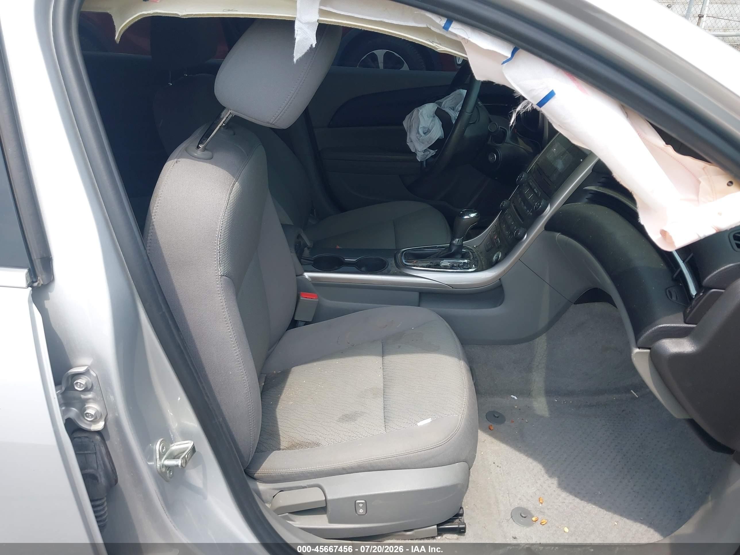 2013 Chevrolet Malibu 1ls Silver vin: 1G11B5SA8DU151192