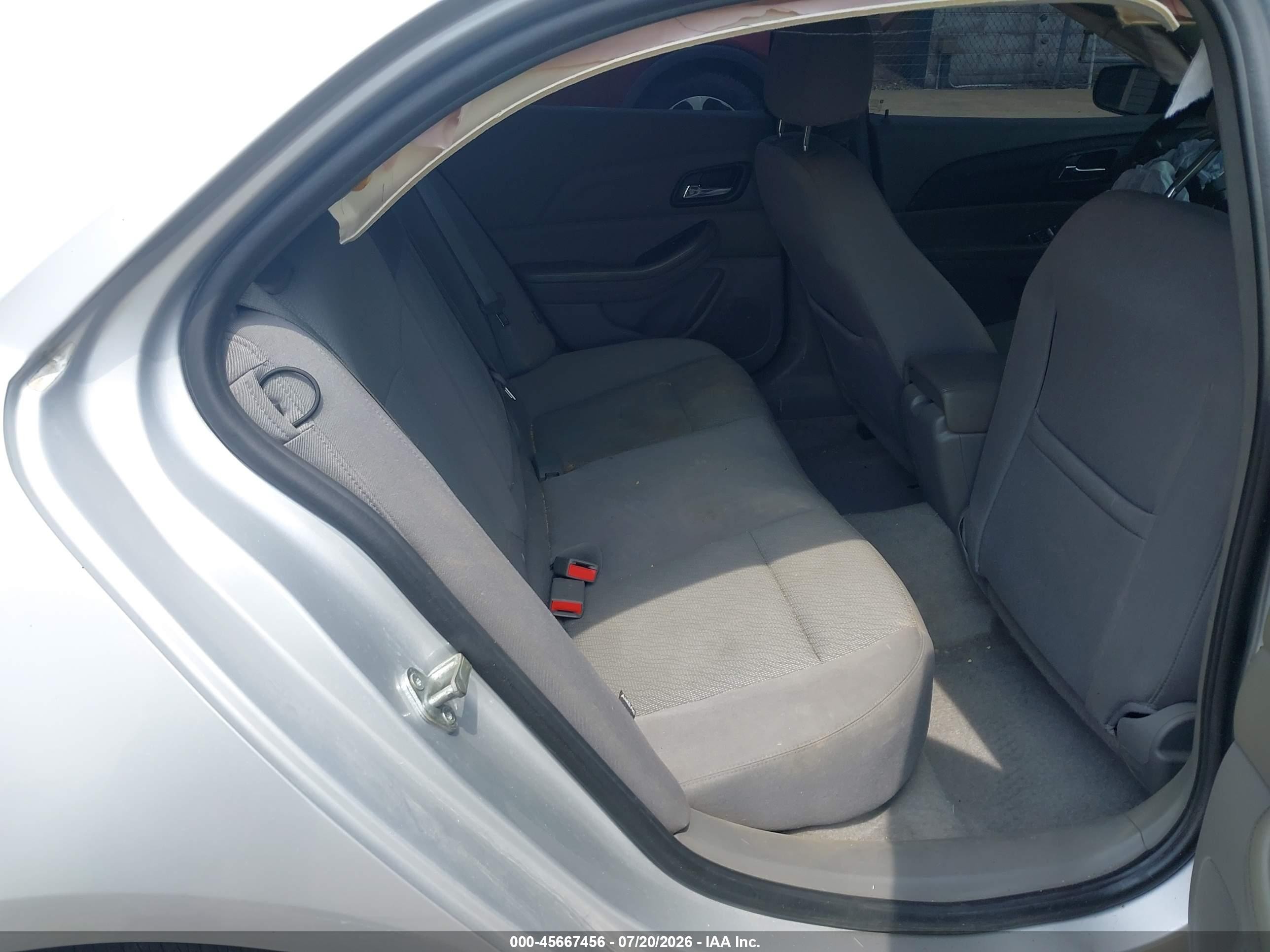 2013 Chevrolet Malibu 1ls Silver vin: 1G11B5SA8DU151192