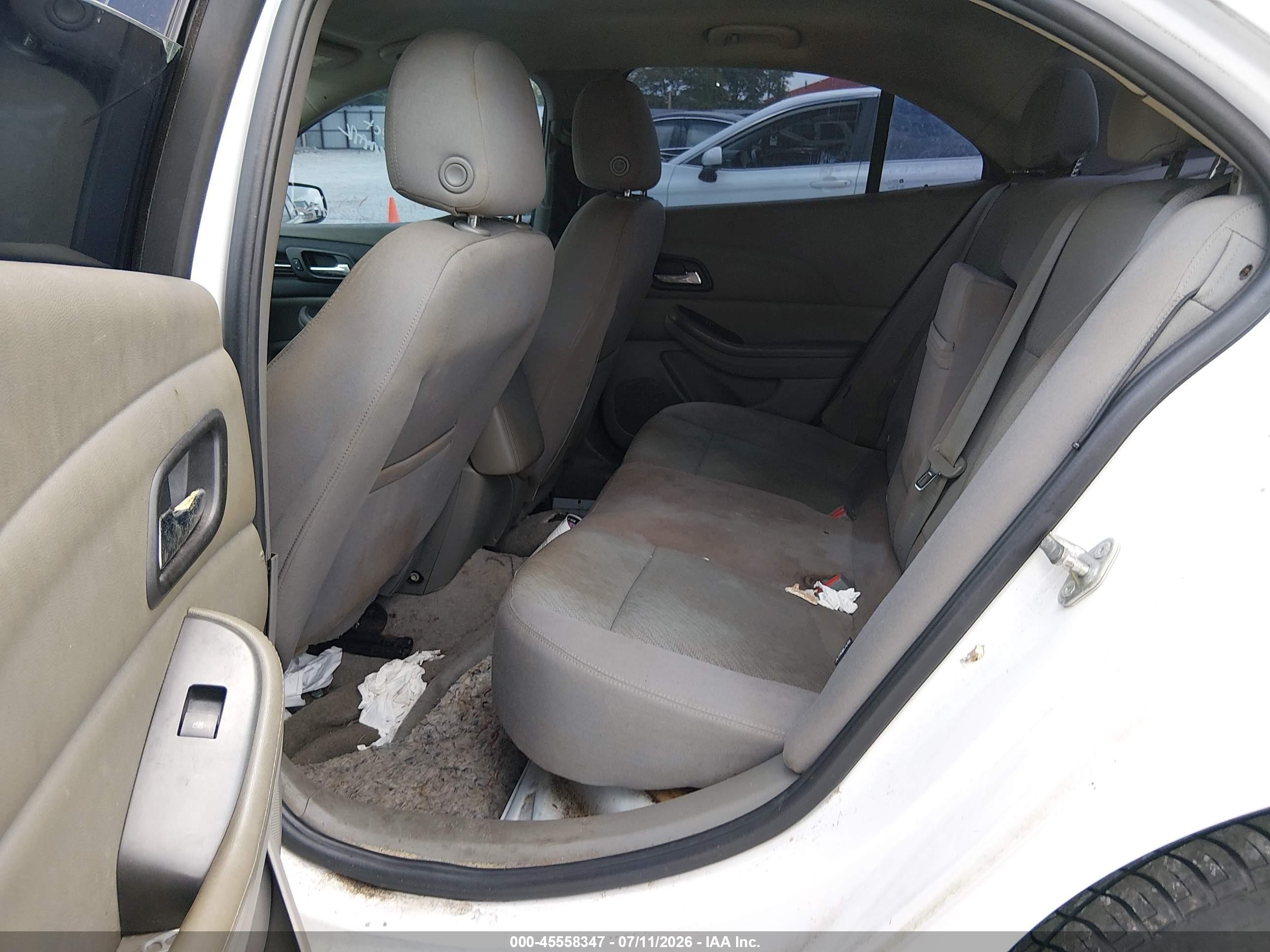 2013 Chevrolet Malibu 1ls White vin: 1G11B5SA9DF133689