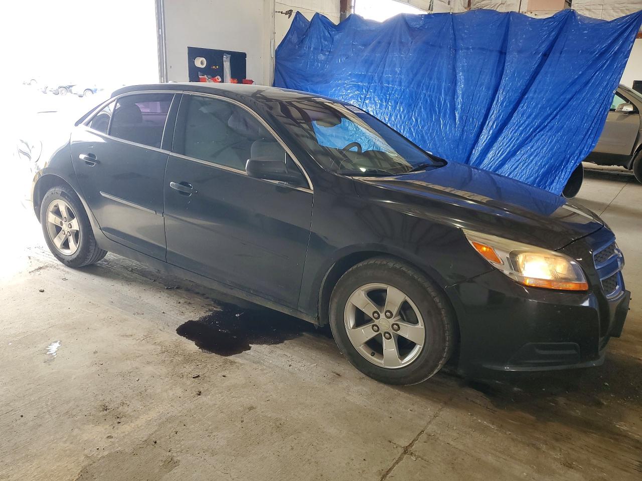 2013 Chevrolet Malibu Ls Black vin: 1G11B5SA9DF207208