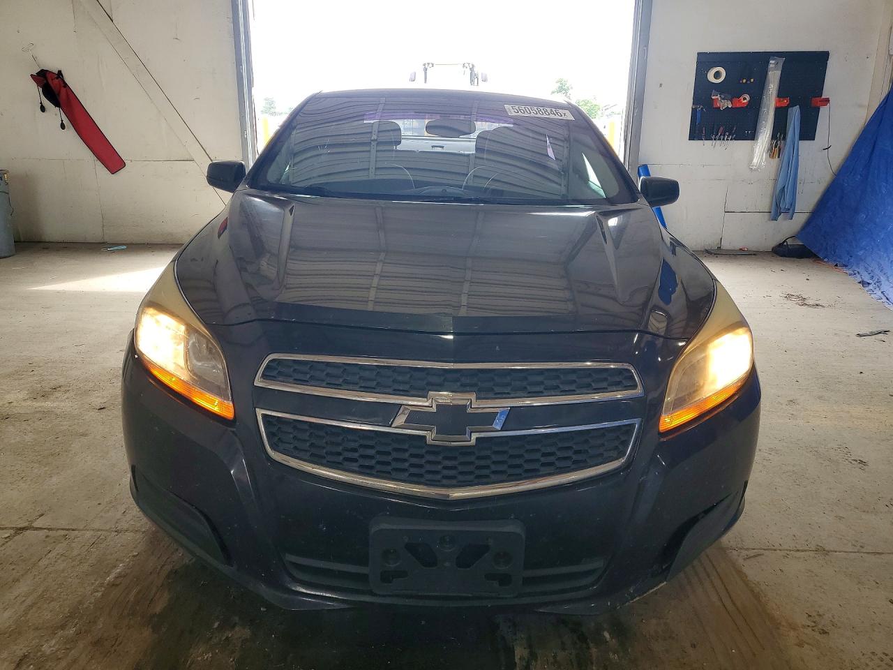 2013 Chevrolet Malibu Ls Black vin: 1G11B5SA9DF207208