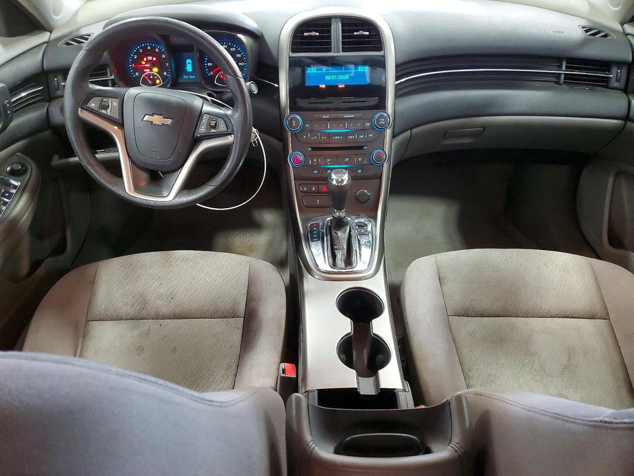 2013 Chevrolet Malibu Ls White vin: 1G11B5SA9DF236353