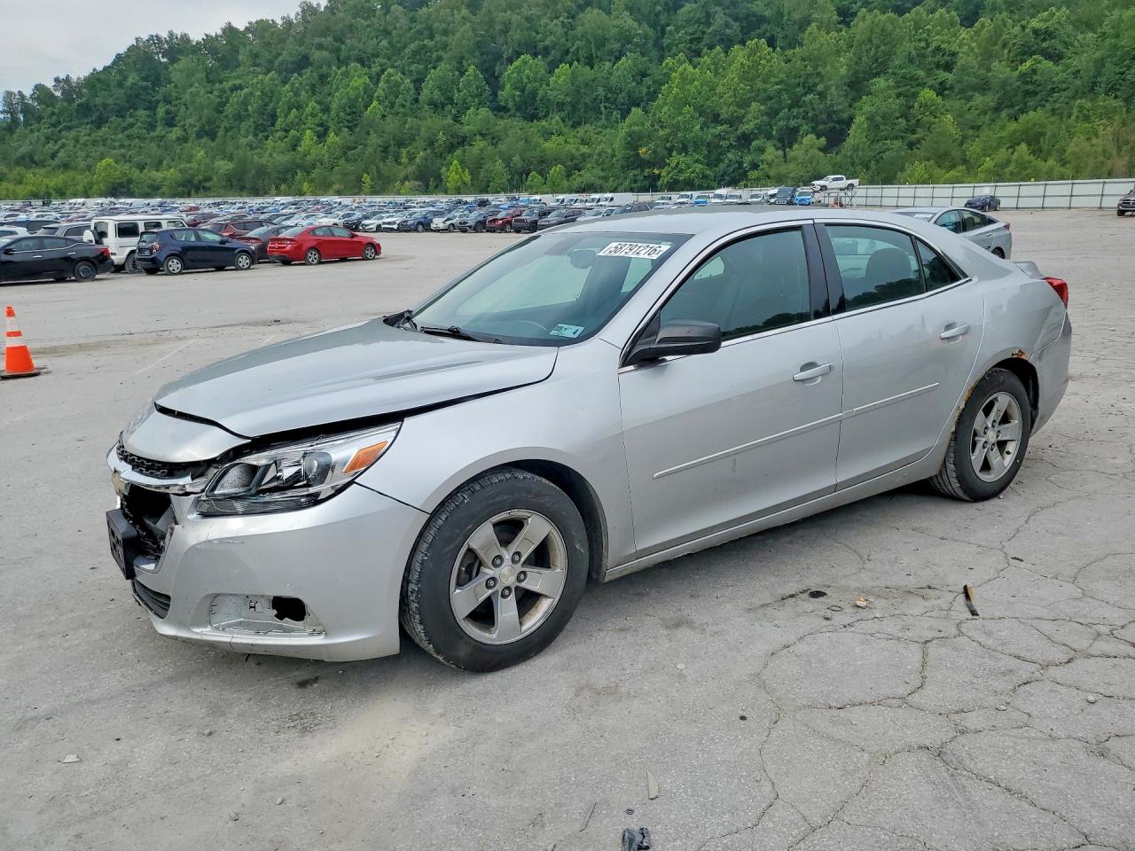 2016 Chevrolet Malibu Limited Ls Silver vin: 1G11B5SA9GF118260