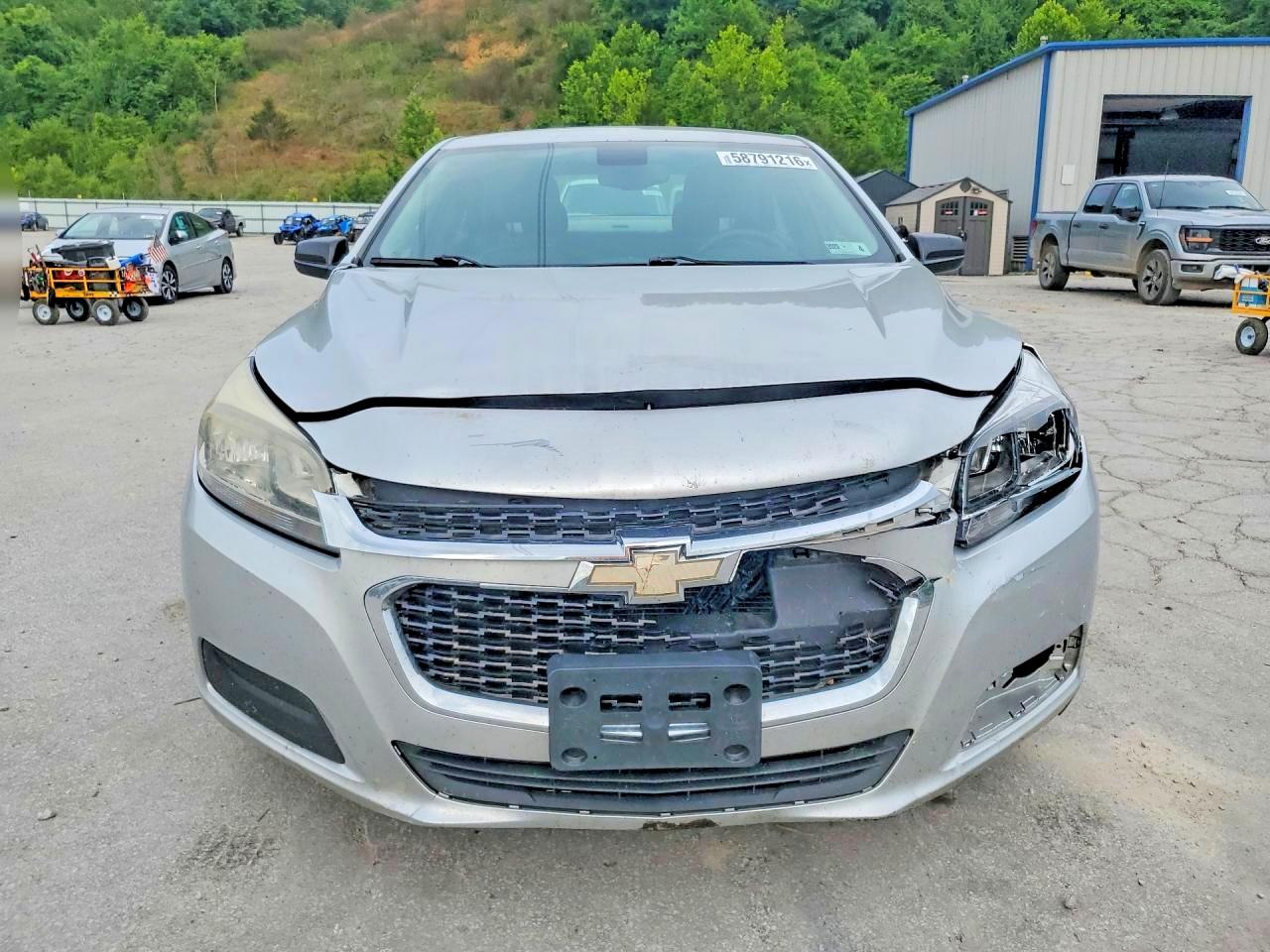 2016 Chevrolet Malibu Limited Ls Silver vin: 1G11B5SA9GF118260