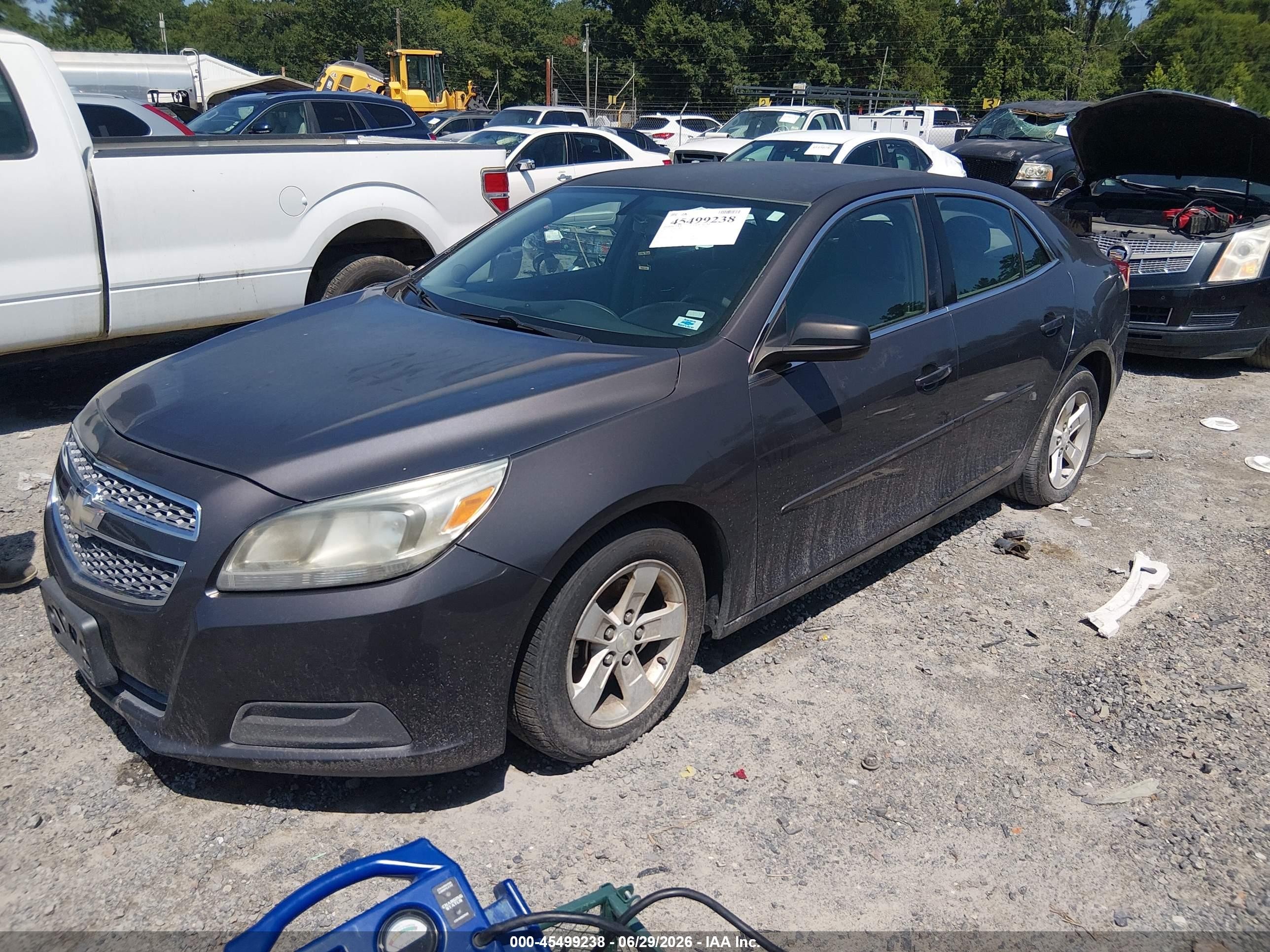 2013 Chevrolet Malibu 1ls Gray vin: 1G11B5SAXDF127643
