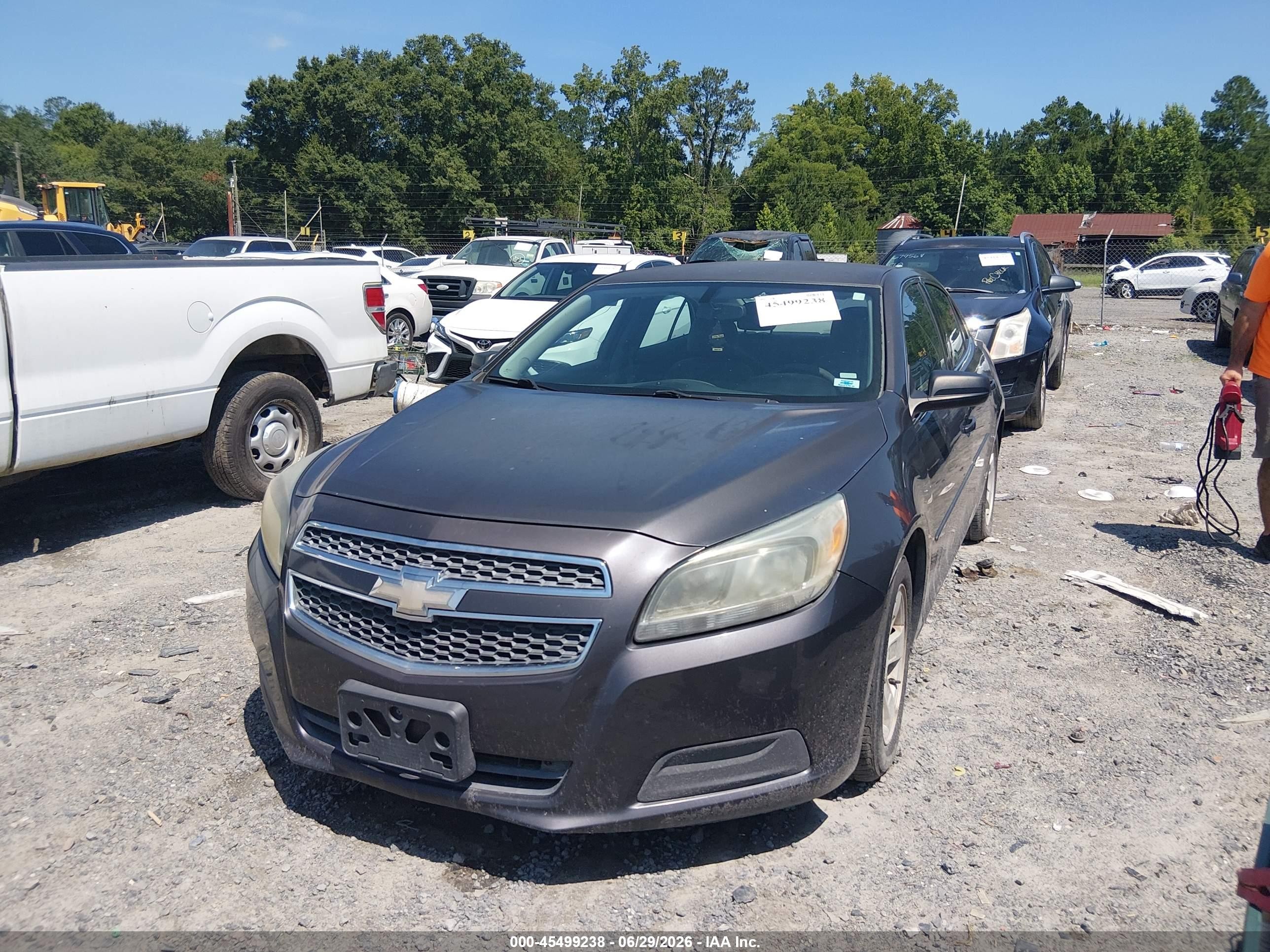 2013 Chevrolet Malibu 1ls Gray vin: 1G11B5SAXDF127643